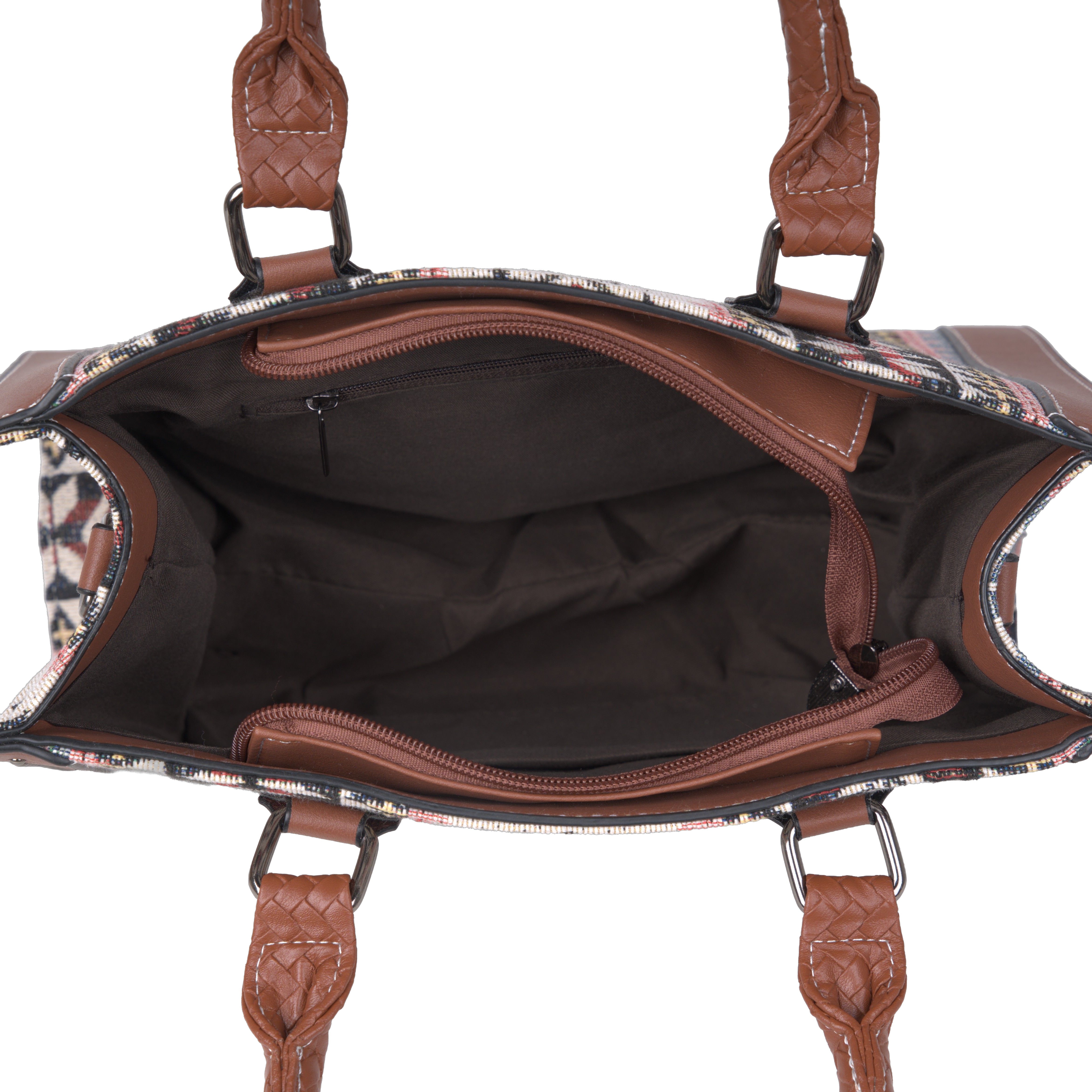 #123 Brown Navajo Satchel - No Concealment