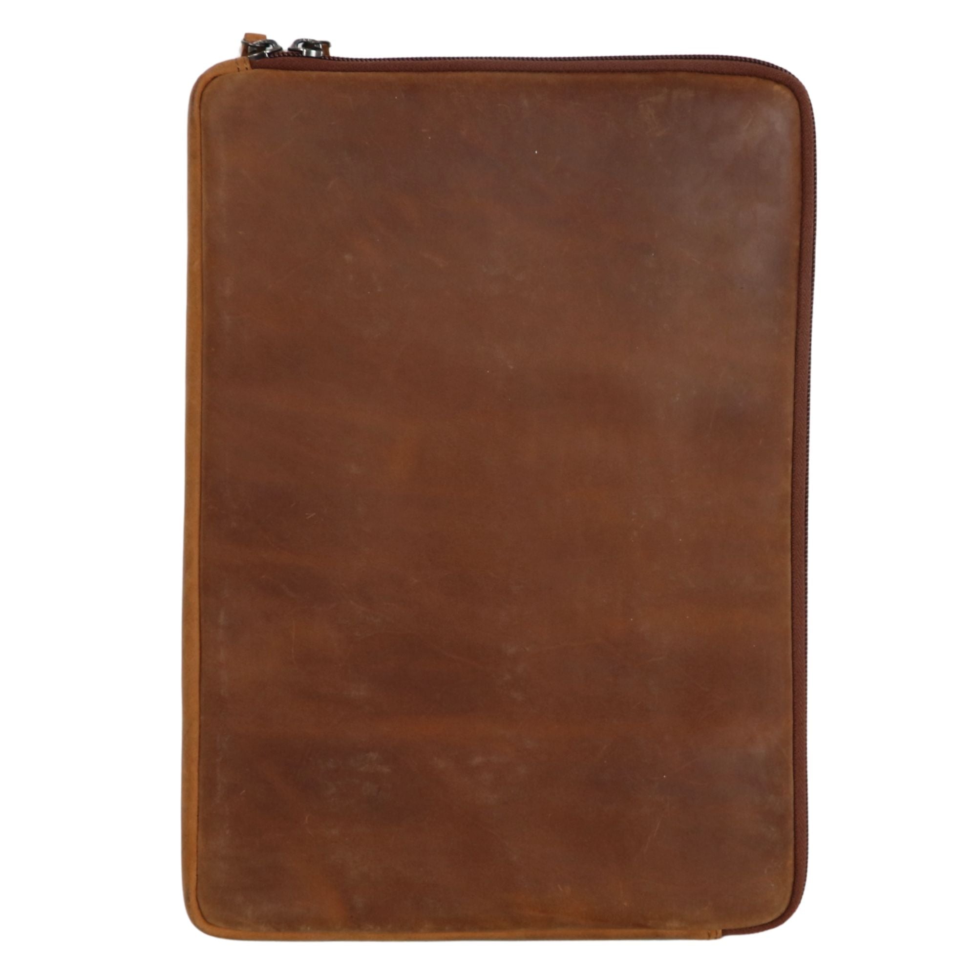 #258 Cognac Computer Sleeve with RFID Protection