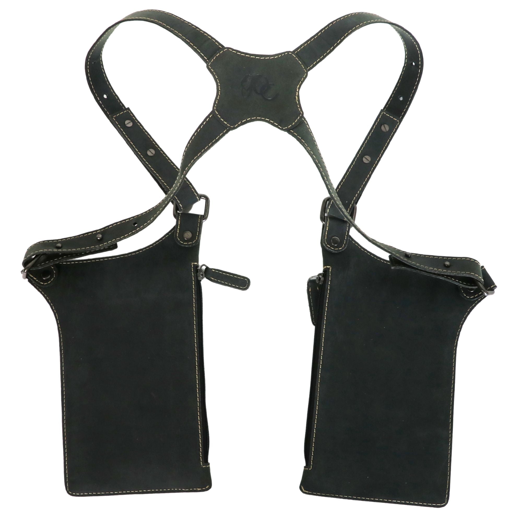#260 Grey Utility Shoulder Holster by UC Leather (no concealment)
