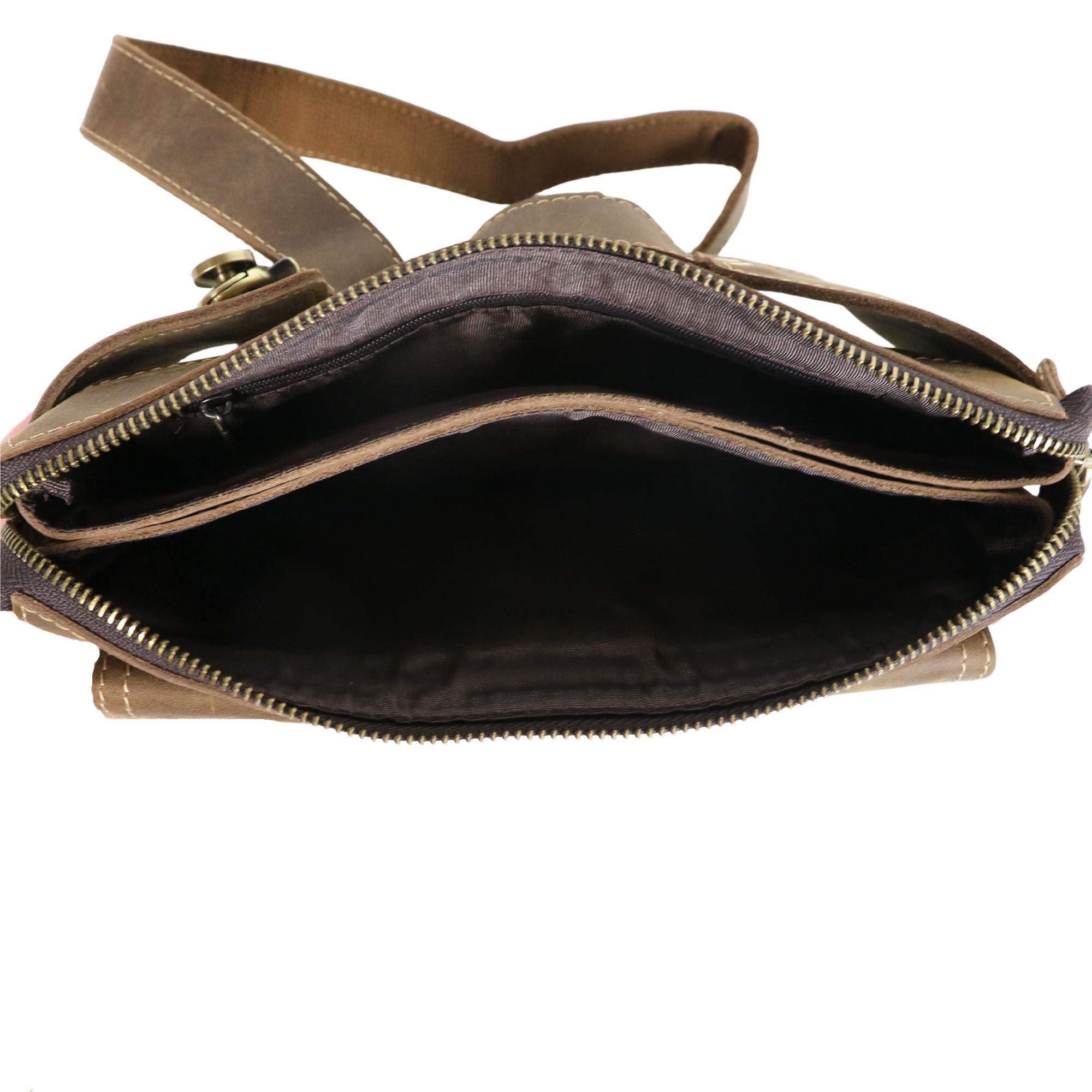 #267 Genuine Leather Belt Bag (No Concealment)