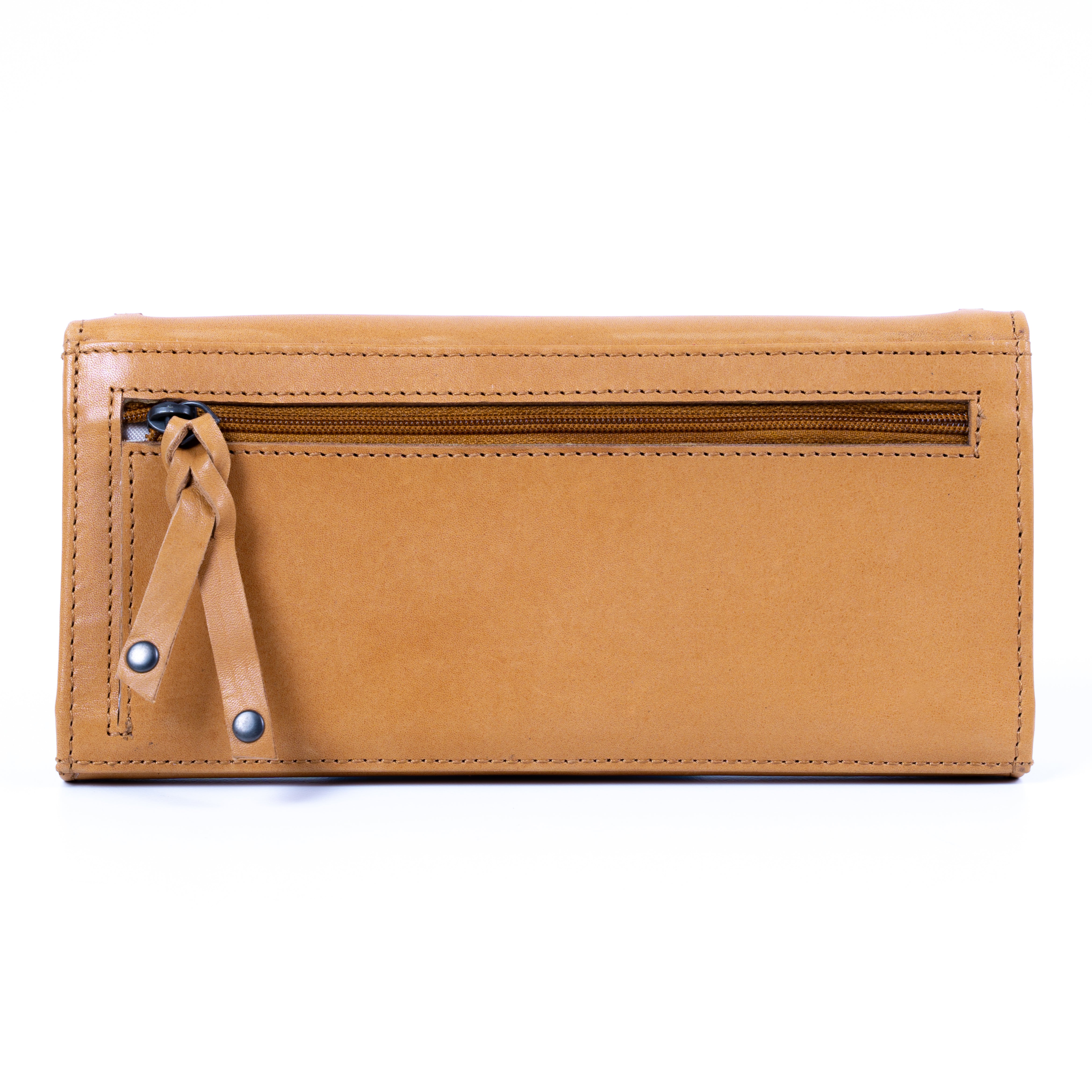 Hope RFID Leather Laced Wallet - Matching Wallet for Conceal Carry Purse - brown leather clutch wallet - leather clutch wallet purse bag - classic leather clutch wallet - gray leather clutch wallet small wallets for women - mini wallet - ladies wallet purse - women wallet sale - best small wallets for women
