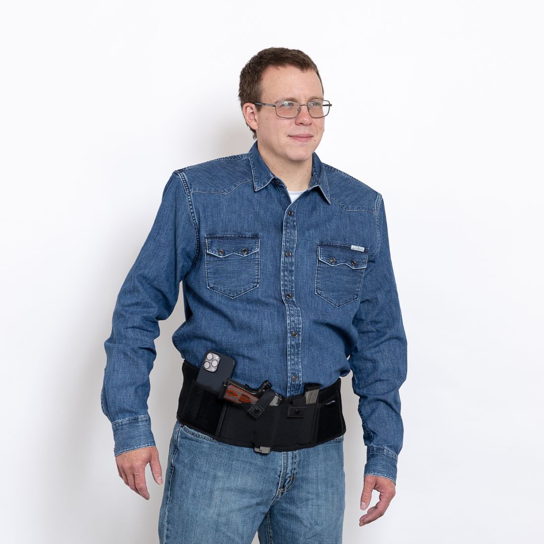 Unisex Neoprene Belly Band for Concealed Carry - Lady Conceal - Holsters - Leather Belly Band pistol bag - Tactical womans purse for pistol - Concealed Belly Band - most popular crossbody bag - crossbody handgun bag - crossbody bags for everyday use - Lady Conceal - Unique Hide Purse - Locking YKK Purse - Fanny Pack for Gun and Pistol - Easy CCW - Fast Draw Bag - Secure Gun Bag