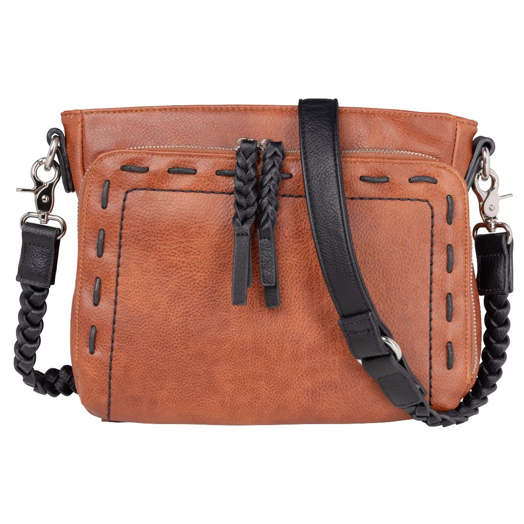 Skylar Concealed Carry Crossbody Mahogany