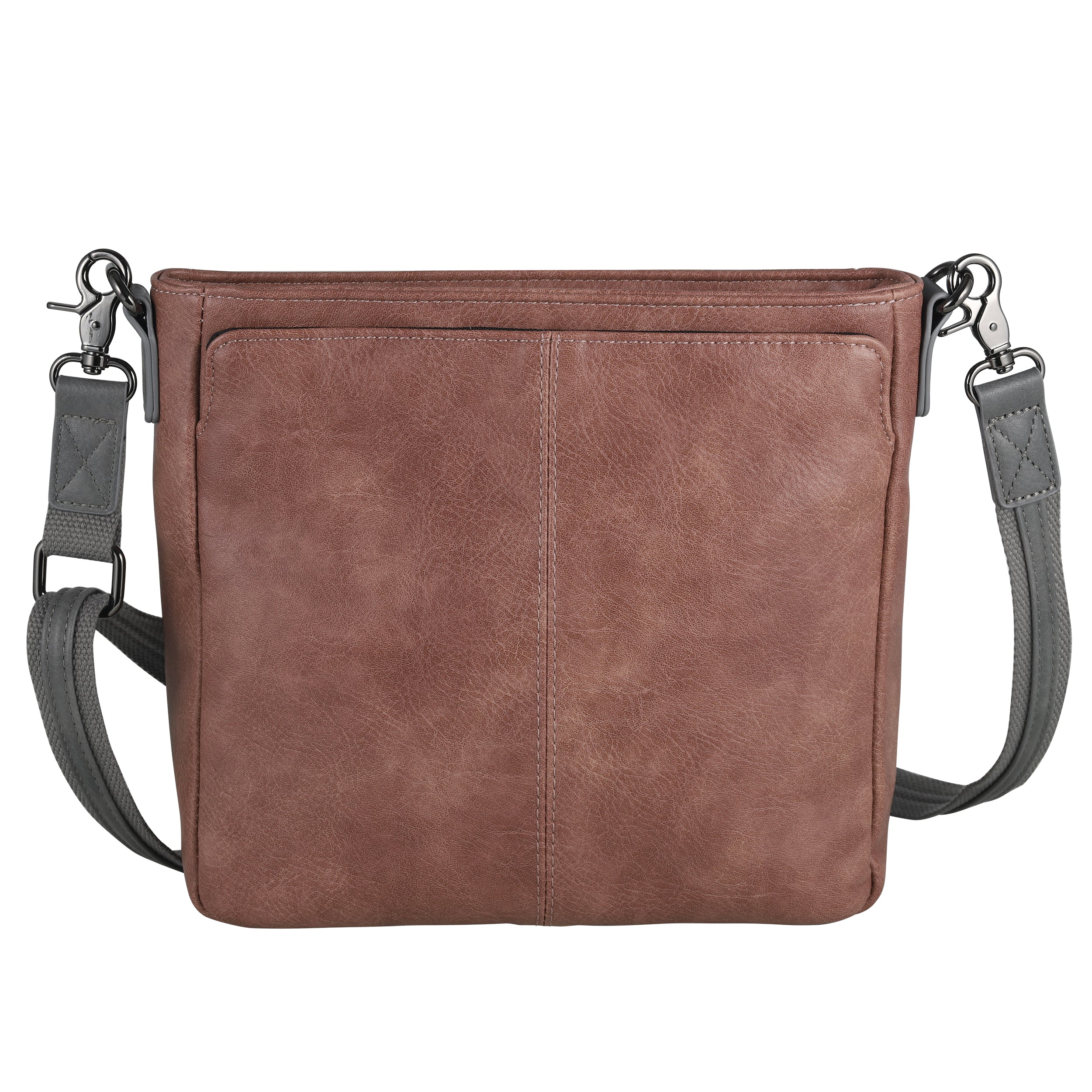 Pistol EDC rapid draw purse Addison Crossbody by Lady Conceal with magnetic concealment