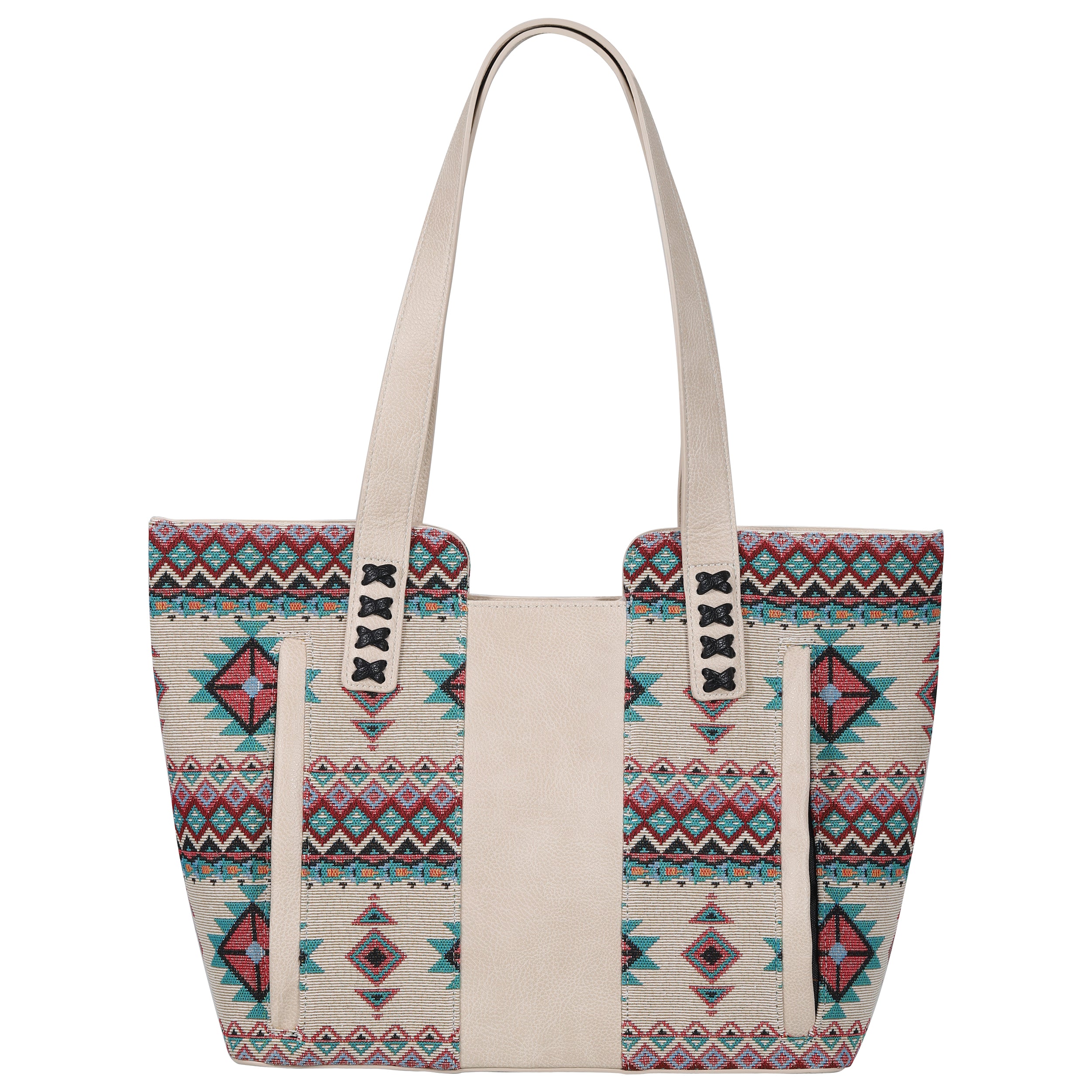 Wrenly concealed carry tote by Lady Conceal with universal holster and secure firearm storage