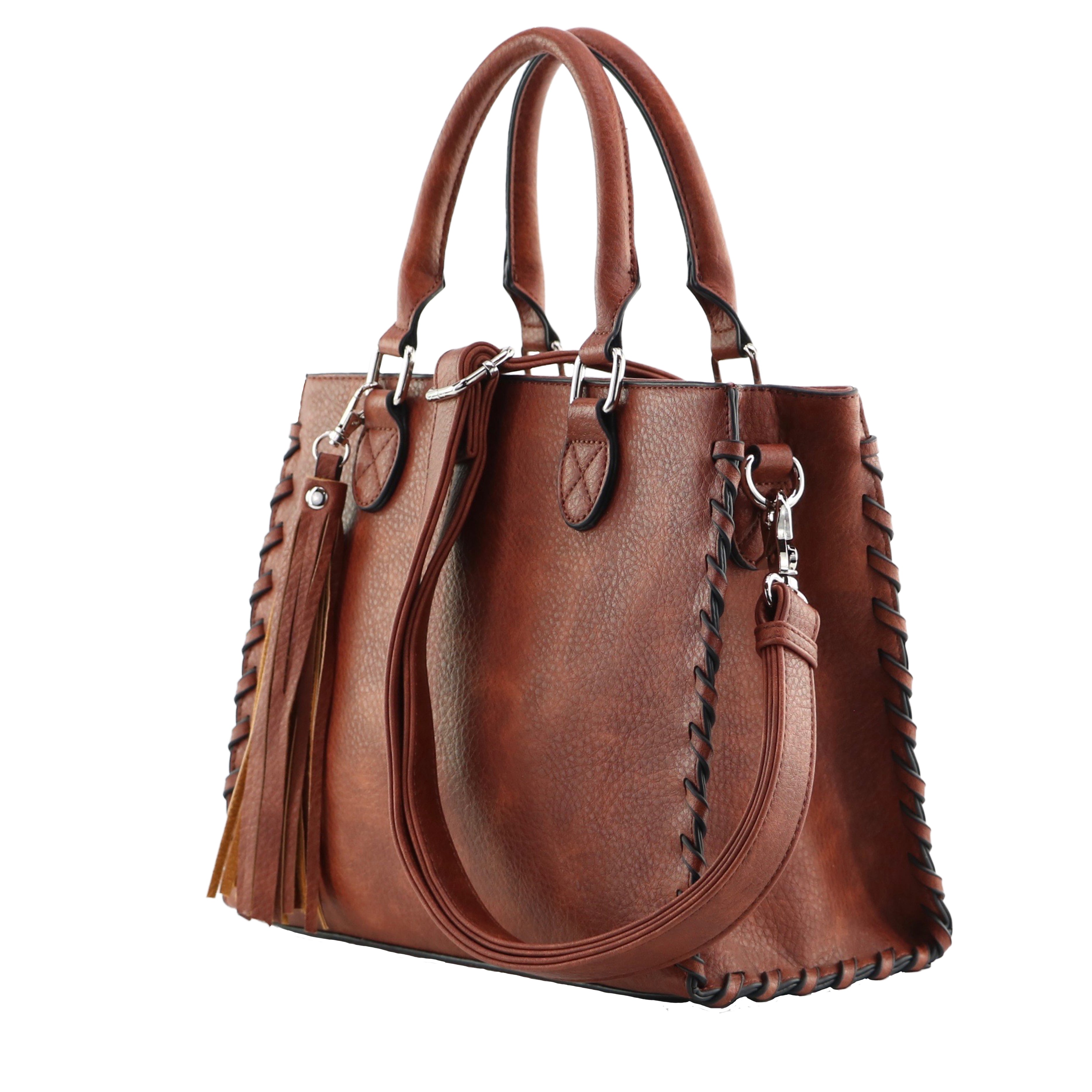 Concealed Carry Ann Satchel by Lady Conceal - Designer Luxury Conceal Carry Handbag - YKK Locking Zippers and Universal Handbag Gun and Pistol Bag - crossbody Handbag for concealed gun carry - concealed carry Handbag Ann Satchel gun Handbag - concealed carry gun Handbag