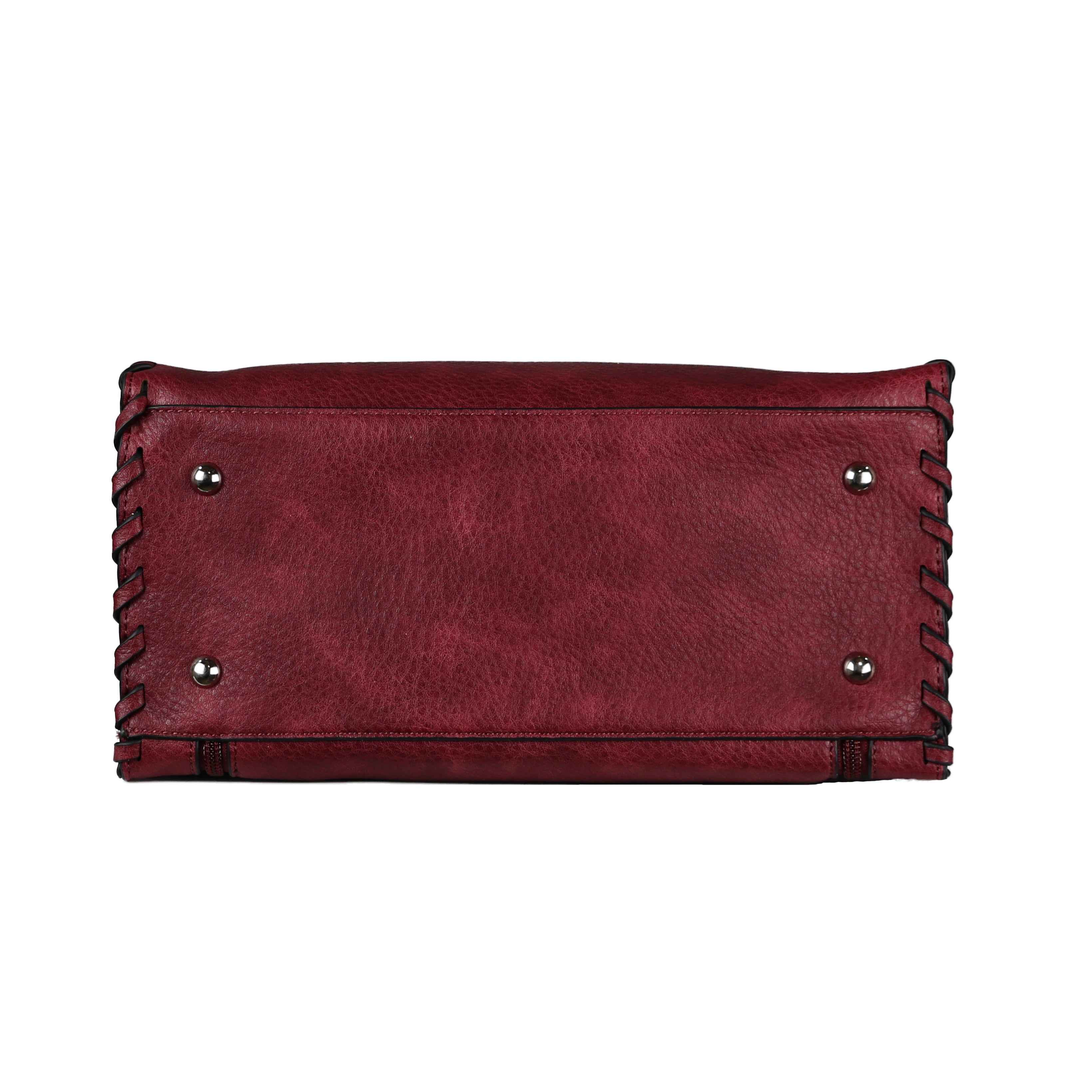 Concealed Carry Ann Satchel by Lady Conceal - Designer Luxury Conceal Carry Handbag - YKK Locking Zippers and Universal Handbag Gun and Pistol Bag - crossbody Handbag for concealed gun carry - concealed carry Handbag Ann Satchel gun Handbag - concealed carry gun Handbag