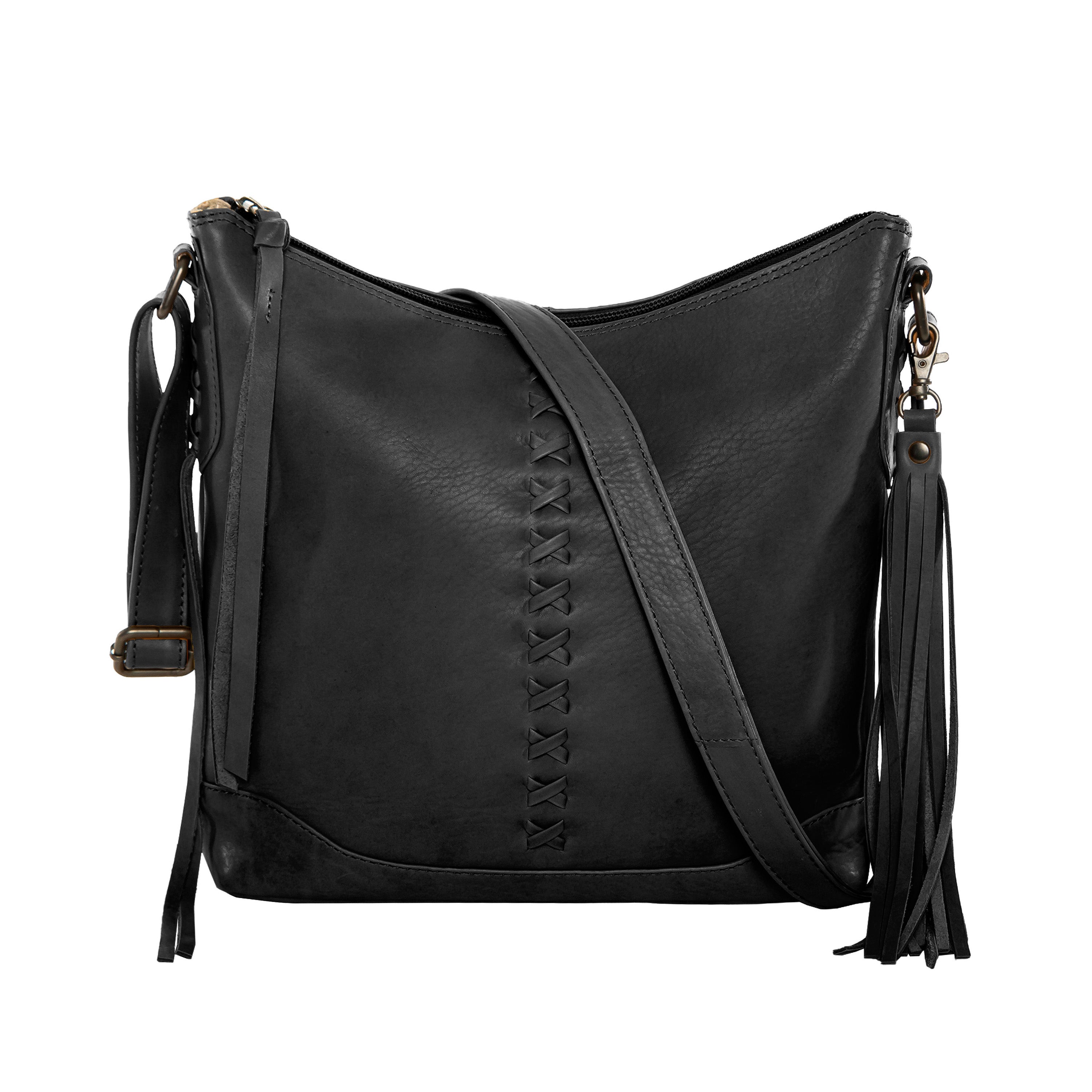 Concealed Carry Blake Scooped Leather Crossbody - Lady Conceal - Concealed Carry Purse - black crossbody purse designer - black owned purse designers - crossbody bag for concealed gun carry - concealed carry gun bags - concealed carry crossbody bag - concealed carry purse crossbody - Gift for gun owners - Women Gun Bag - most popular crossbody bag - crossbody handgun bag - crossbody bags for everyday use