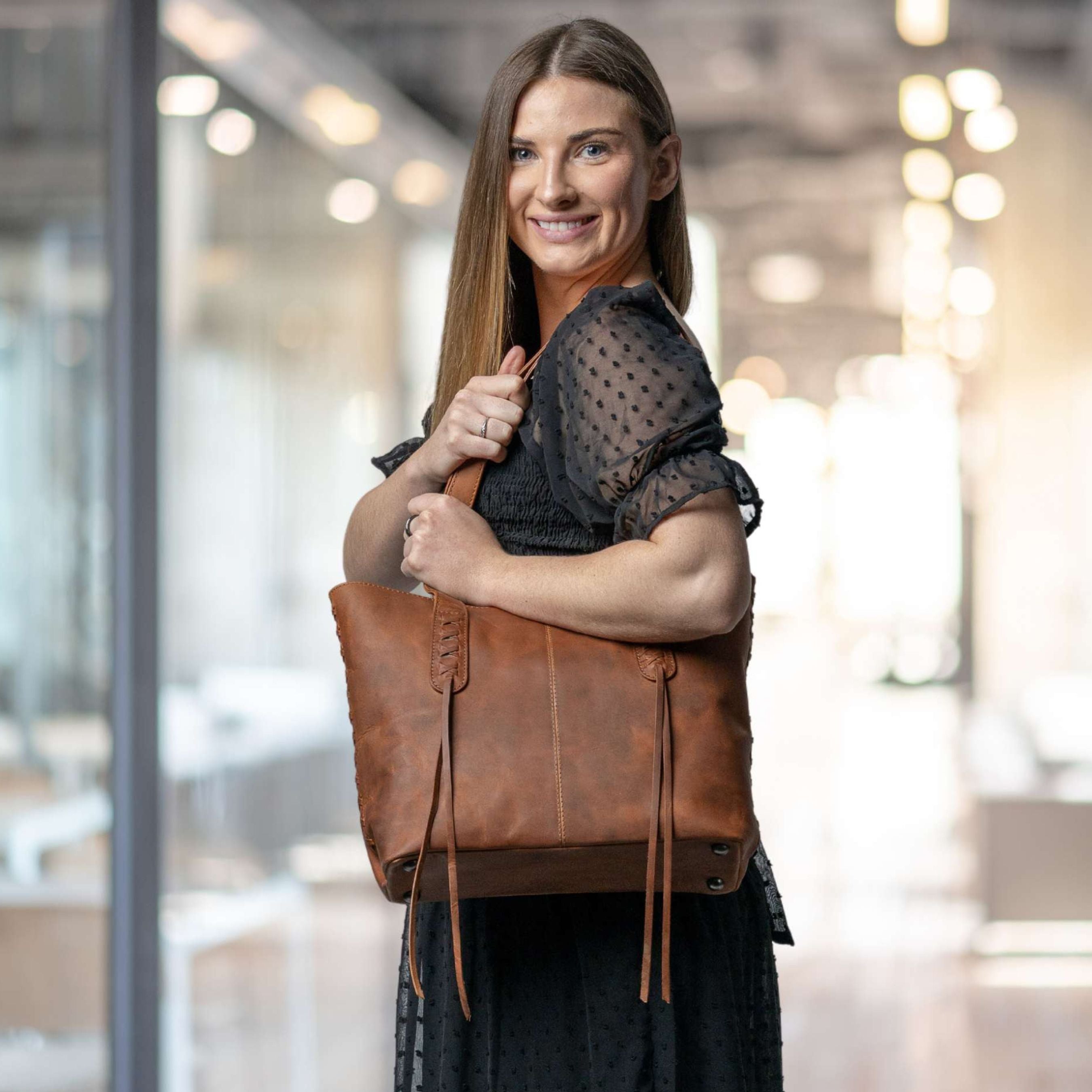 Concealed Carry Reagan Medium Leather Tote - Lady Conceal - Concealed Carry Purse - Designer Luxury Leather Carry Handbag - carry Handbag for gun carry - Unique Tote gun Handbag - designer backpack purse - designer purse sale - designer purse sales - womens designer purse sale - Peyton Leather Tote - designer lady purse concealed carry gun Handbag - concealed carry Handbag for woman- Easy Conceal Carry and Draw Purse -