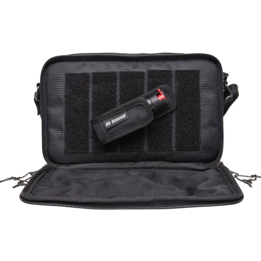 Pepper Spray Taser Pouch Kit by DS Conceal - Pepper Spray and Taser Velcro Holster - Concealed Carry Holster for Self Defense - Taser Bag