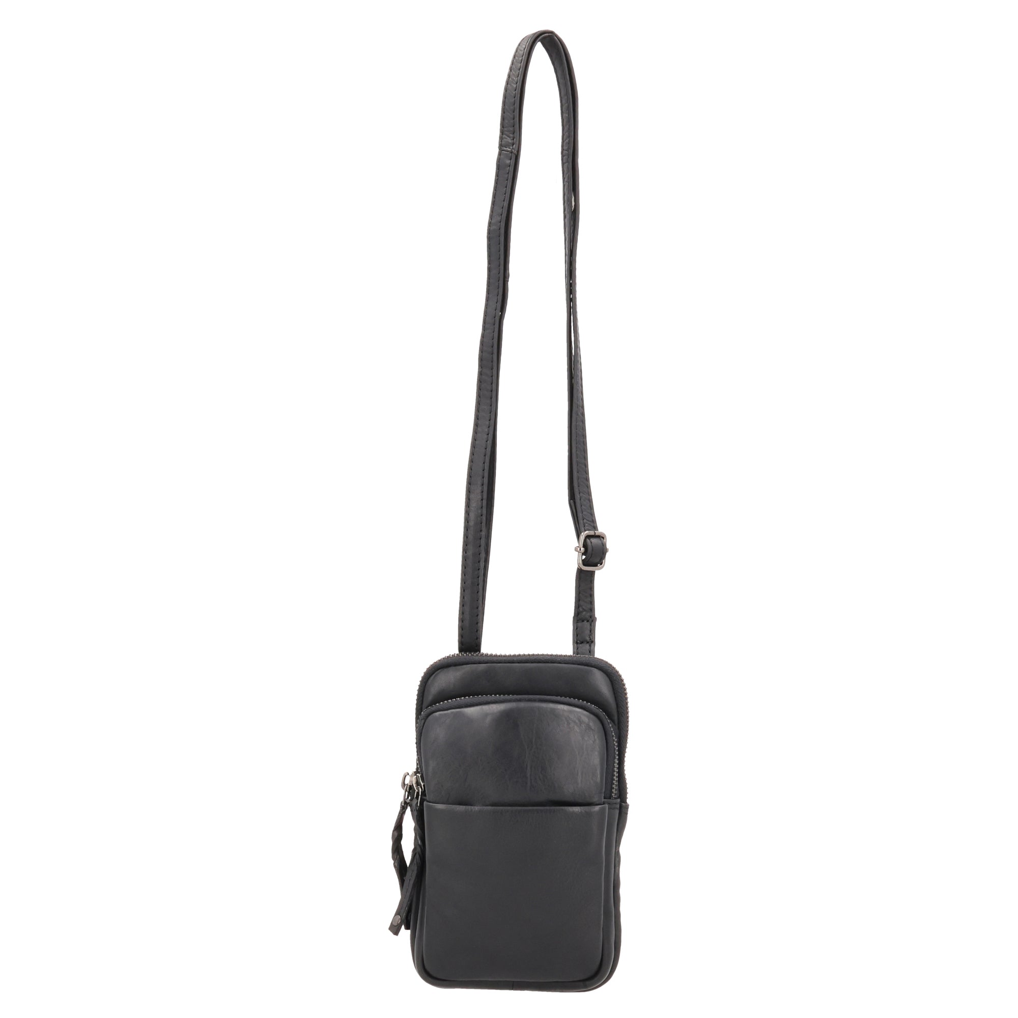 Shay Leather RFID Crossbody by Lady Conceal for Tasers and Pepper Spray - Bag for Self Defense - Women Pepper Spray _ Leather Conceal Bag - Tactical Accessories for Women