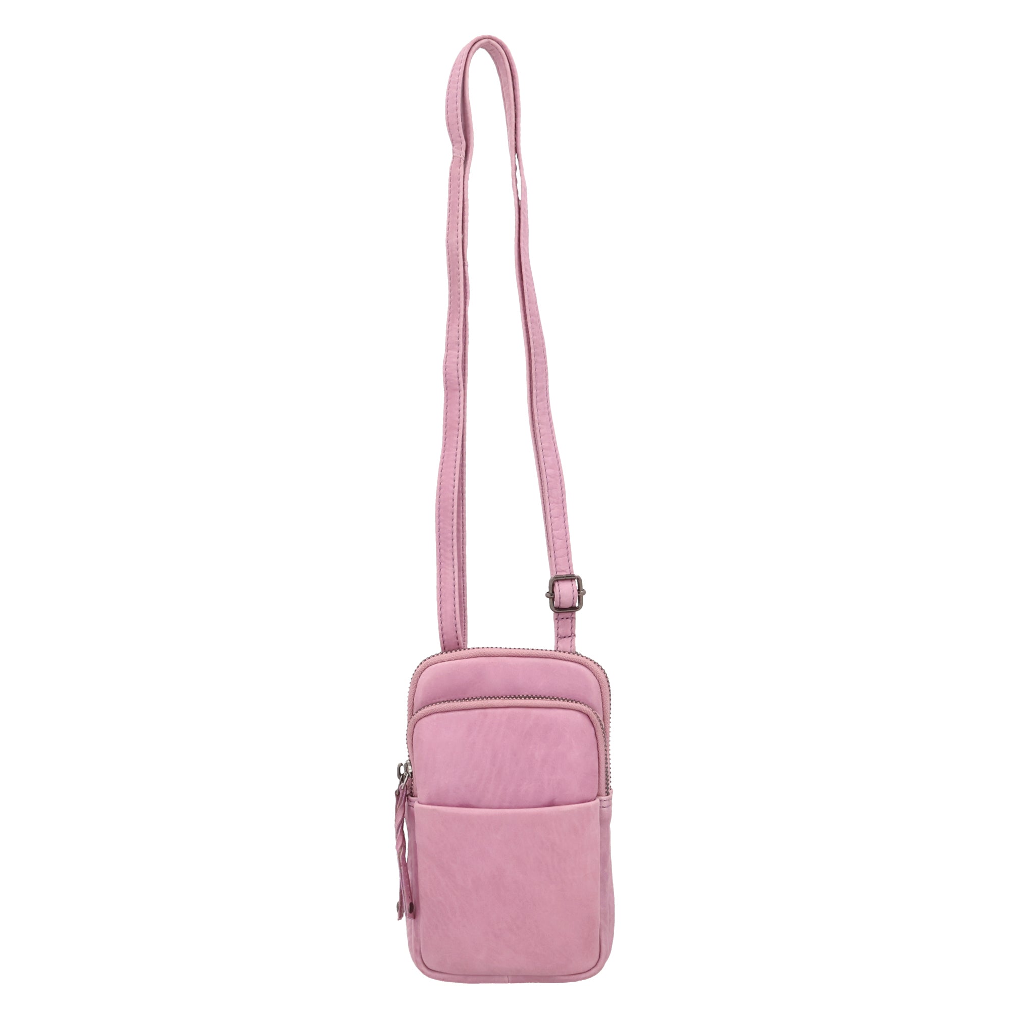 Shay Leather RFID Crossbody by Lady Conceal for Tasers and Pepper Spray - Bag for Self Defense - Women Pepper Spray _ Leather Conceal Bag - Tactical Accessories for Women
