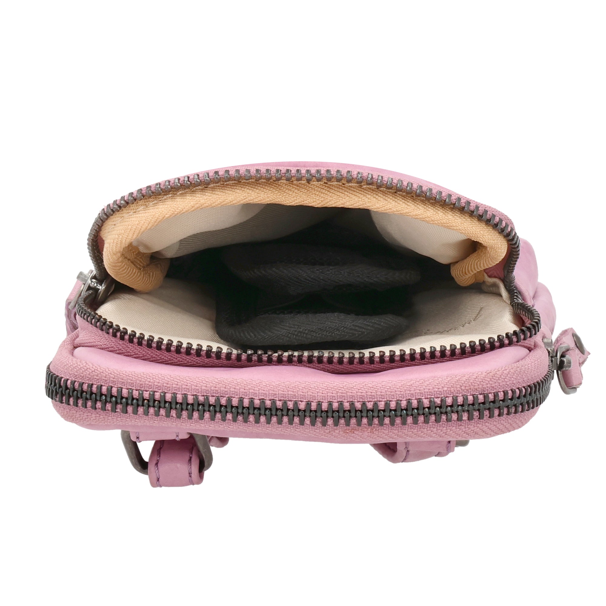 Shay Leather RFID Crossbody by Lady Conceal for Tasers and Pepper Spray - Bag for Self Defense - Women Pepper Spray _ Leather Conceal Bag - Tactical Accessories for Women