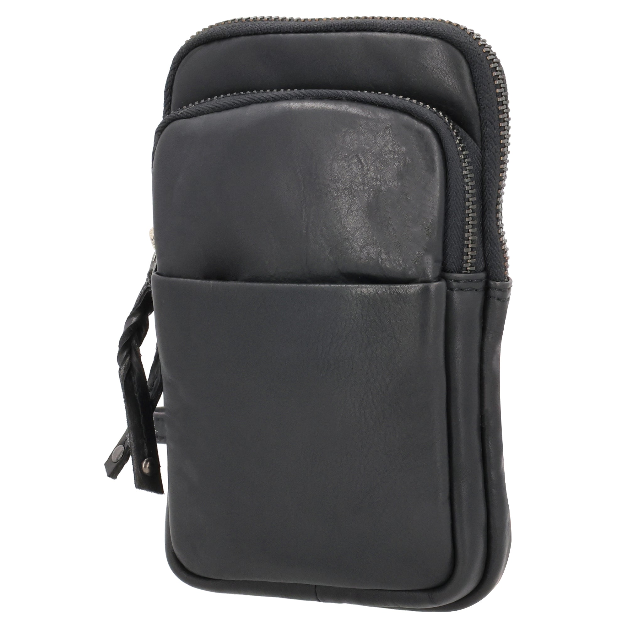 Shay Leather RFID Crossbody by Lady Conceal for Tasers and Pepper Spray - Bag for Self Defense - Women Pepper Spray _ Leather Conceal Bag - Tactical Accessories for Women