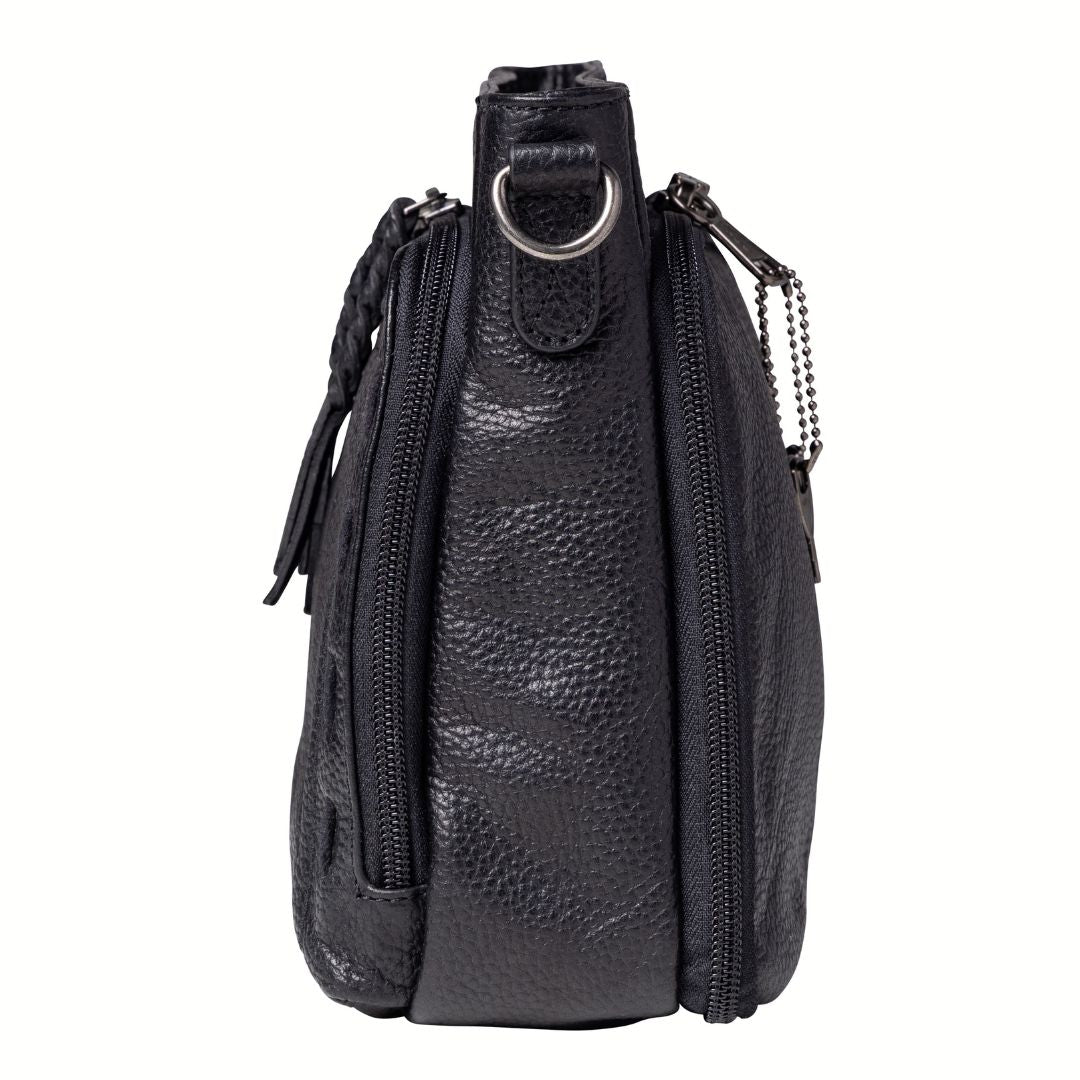 Zoe Concealed Carry Crossbody Black