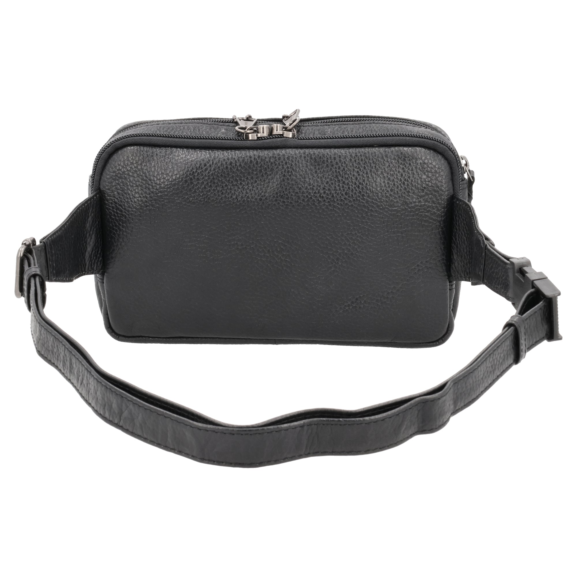 Concealed Carry Laney Buffalo Belt Bag by Lady Conceal - Firearm Belt Bag for Women and Men -Tactical Leather Pistol Crossbody - Anti Theft Locking Bag with Universal Holster - Handgun Leather CCW Velcro
