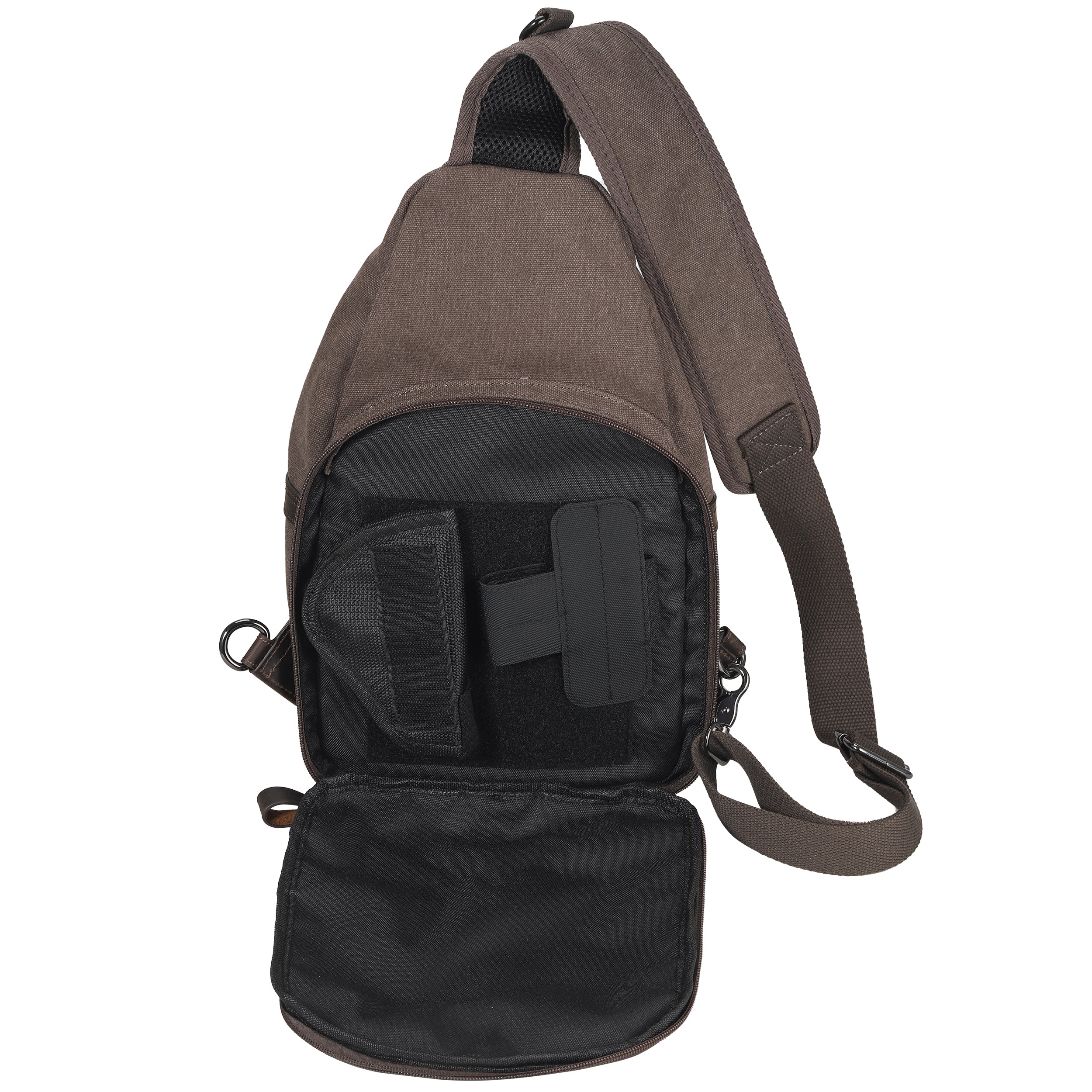 Canvas Dakota Dark Brown
