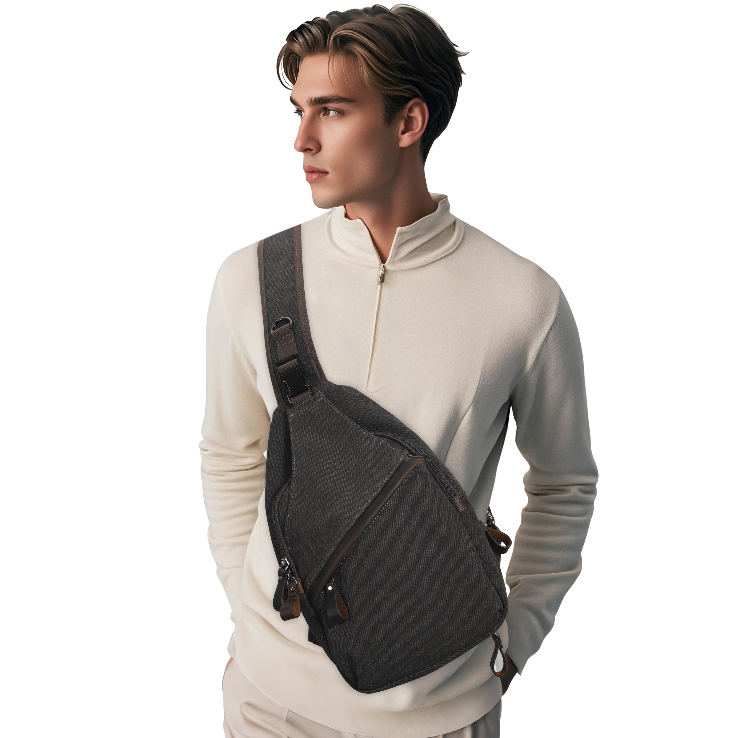 Canvas Dakota Dark Brown