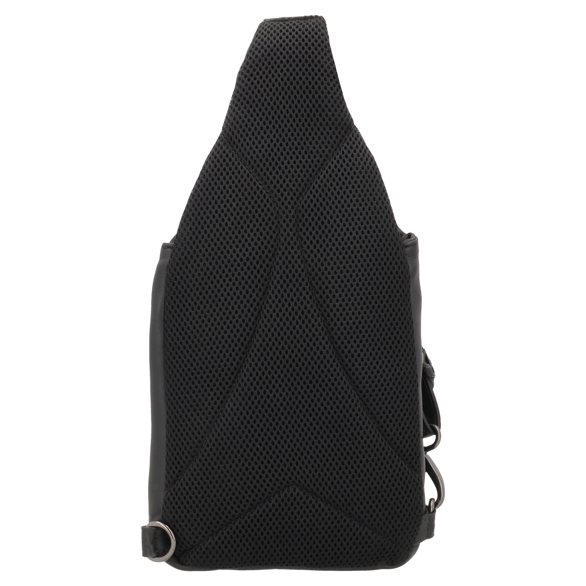 Concealed Carry Unisex Dakota Leather Sling by Lady Conceal - Magnetic Firearm Bag - Fast Draw CCW bag - Universal Holster Pistol Sling - Unisex Gun Leather Backpack
