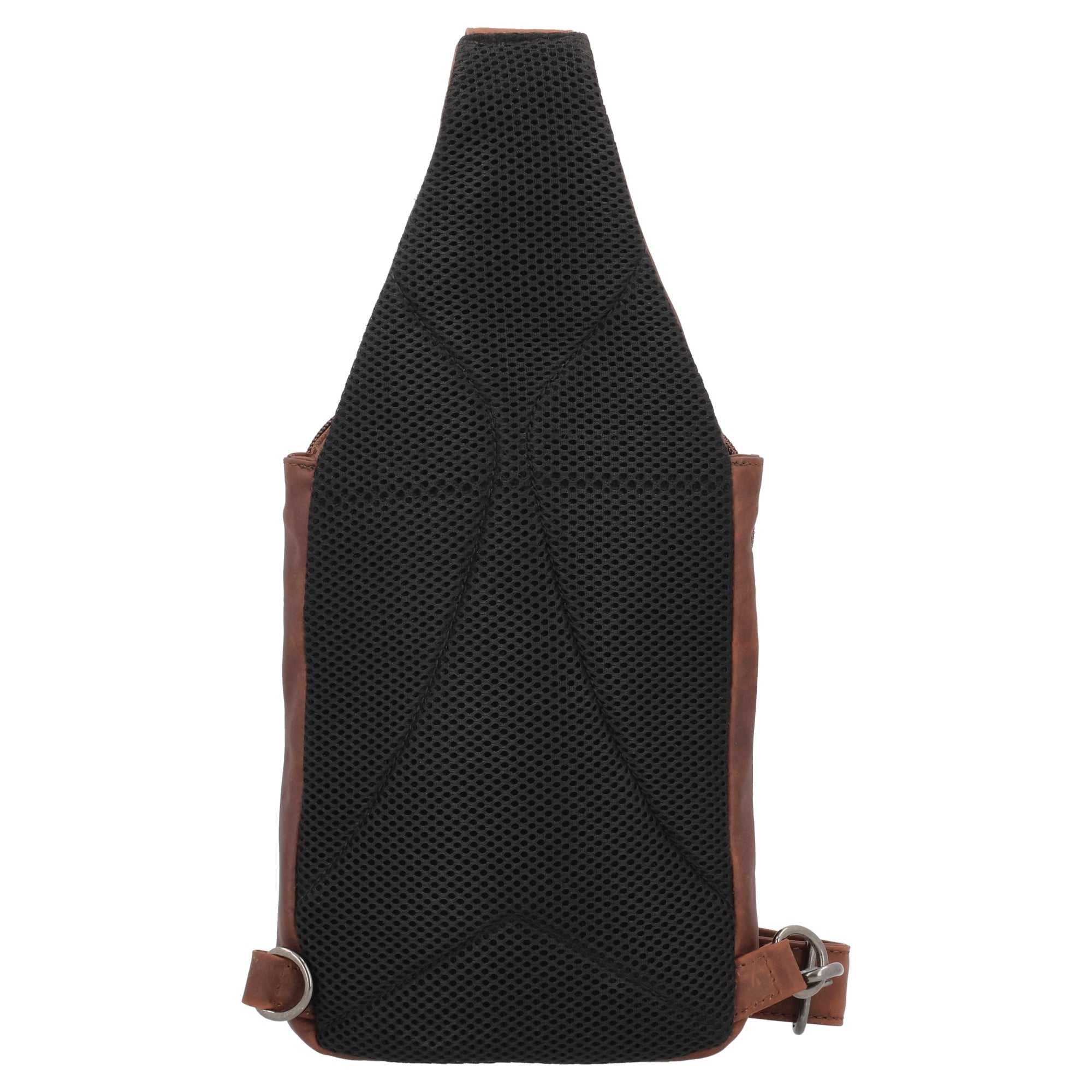 Concealed Carry Unisex Dakota Leather Sling by Lady Conceal - Magnetic Firearm Bag - Fast Draw CCW bag - Universal Holster Pistol Sling - Unisex Gun Leather Backpack