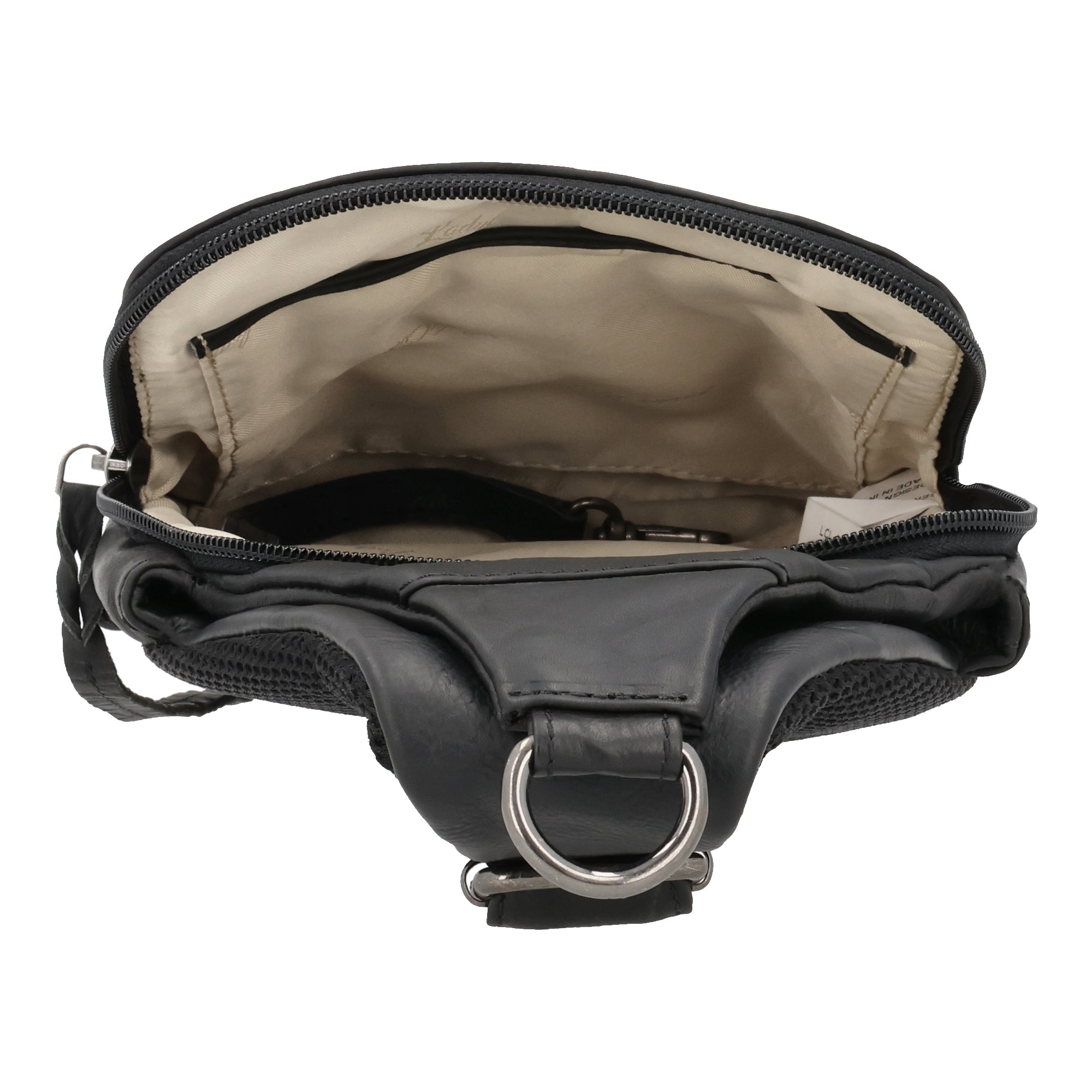 Concealed Carry Unisex Dakota Leather Sling by Lady Conceal - Magnetic Firearm Bag - Fast Draw CCW bag - Universal Holster Pistol Sling - Unisex Gun Leather Backpack