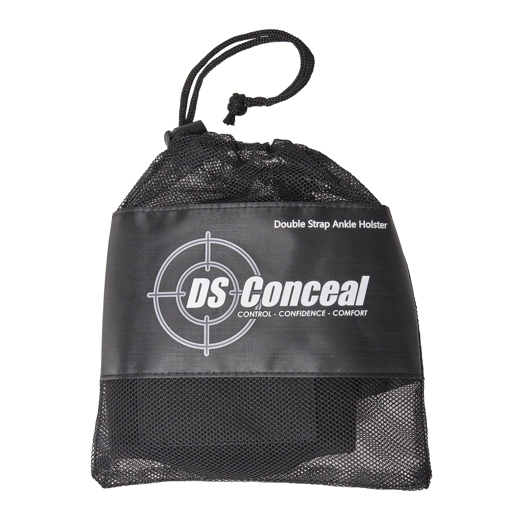 Unisex Double Strap Ankle Holster by DS Conceal - Secure Holster for Women and Men - Holster for Gun and Pistol - Ankle Holster by DS Conceal - gun hideing product - concealed ankle holster - sneaky pete ankle holster - ankle holsters for pistols - revolver ankle holster - desantis ankle holster -