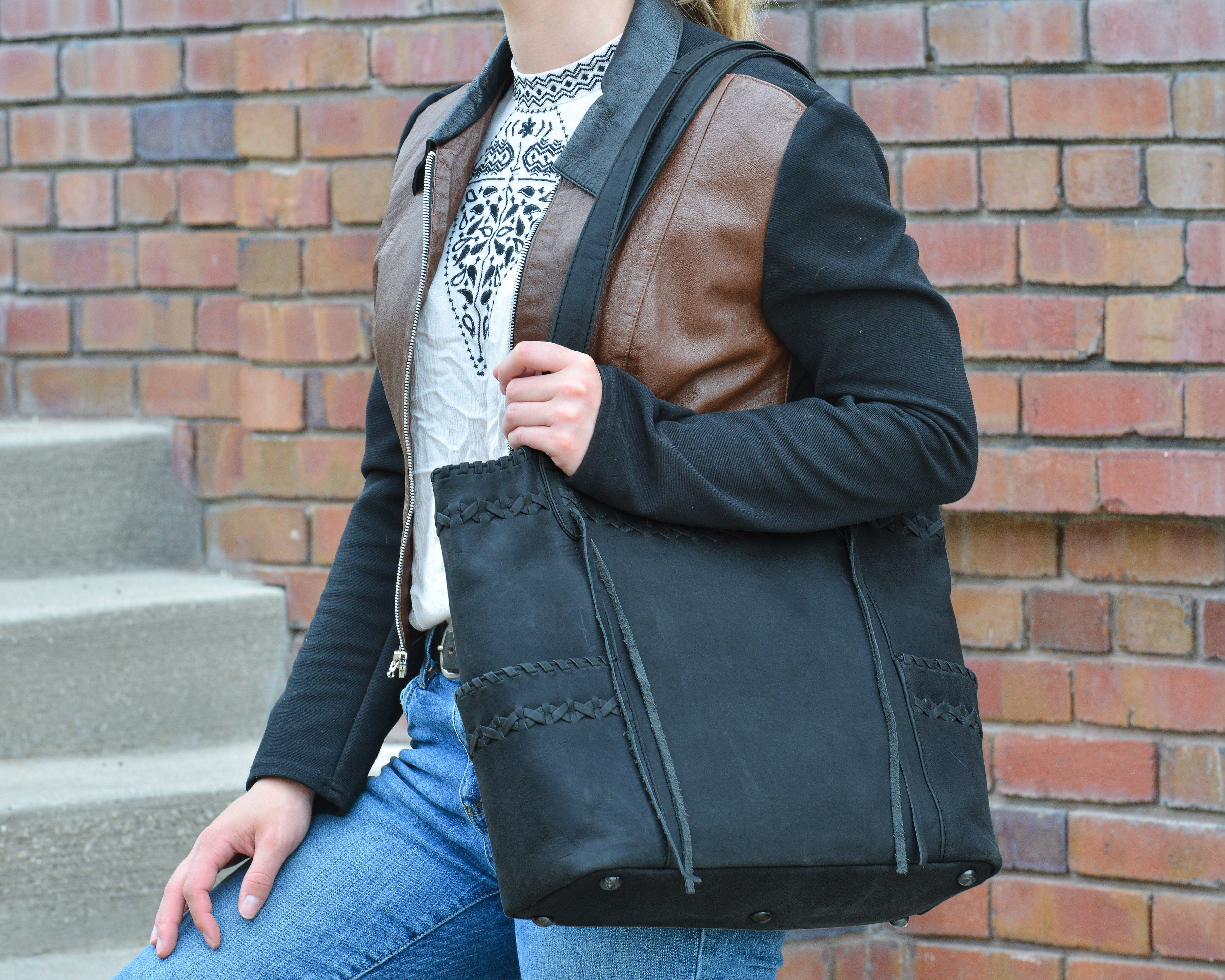 Concealed Carry Kendall Leather Tote - Lady Conceal - Women conceal carry purse for pistol - Designer Luxury Ella Tote Carry Handbag - YKK Locking Zippers and Universal Holster - Unique Hide Handbag Gun and Pistol Bag - Designer Luxury Kendall Leather Carry Handbag - carry Handbag for gun carry - Unique Ella Tote gun Handbag - concealed carry gun Handbag - concealed carry gun Handbag with locking zipper - concealed carry Handbag for woman