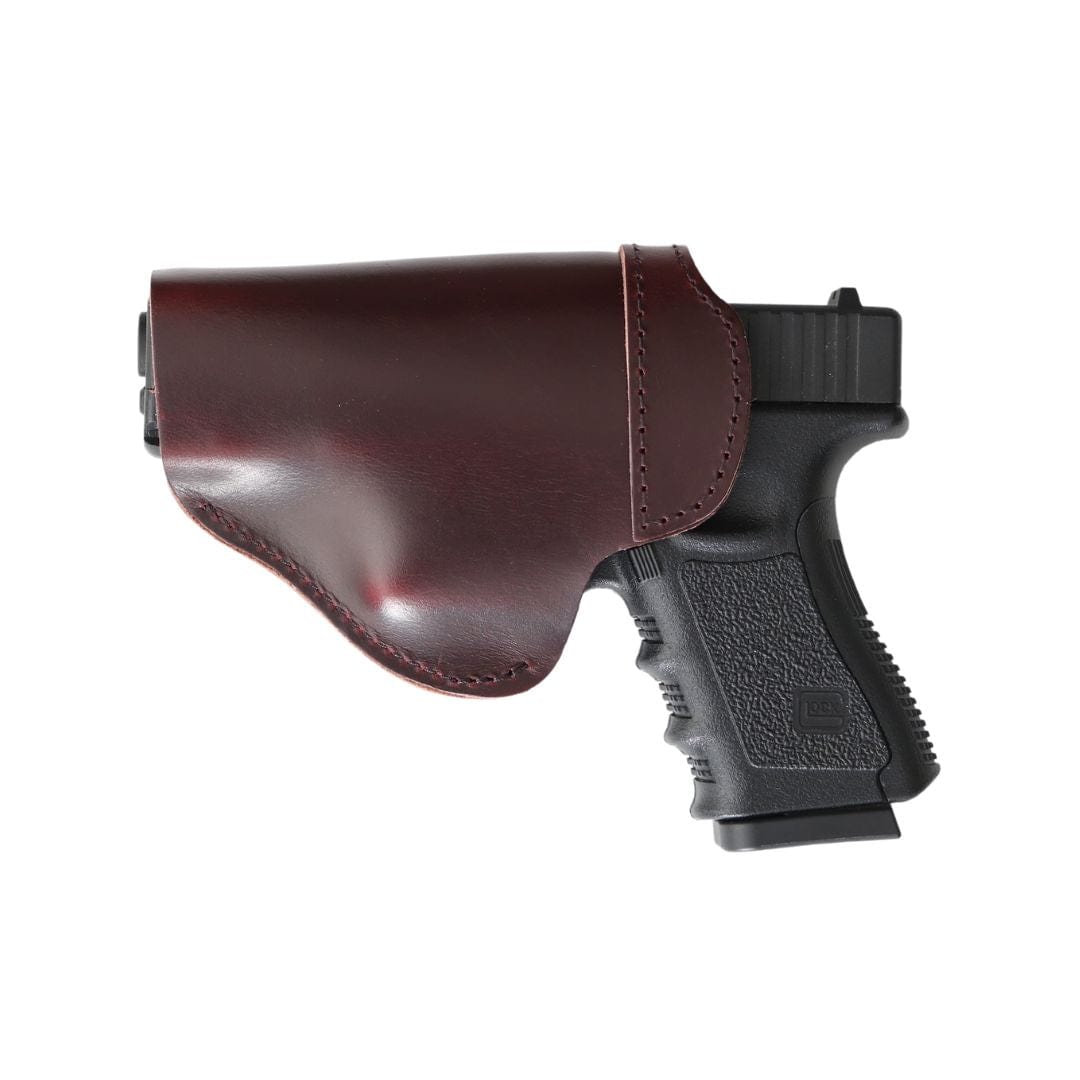 Unisex Inside Waistband Right-Handed Leather Holster by DS Conceal - Men and Women Holster for Pistol and Gun - Lady Conceal - leather air gun case - leather gun case - leather gun cases pistol - vintage leather gun case - Leather gun case Lumbar Gun - Genuine Leather Gun Cases - antique leather gun case soft