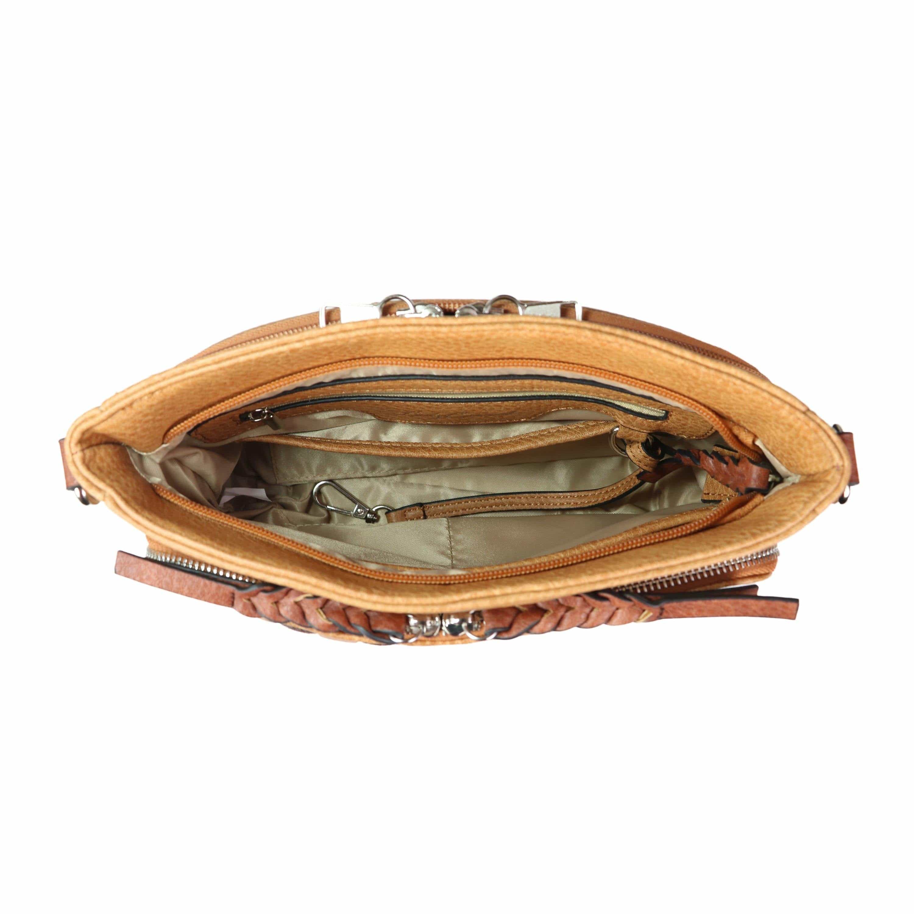 Concealed Carry Skylar Crossbody - Lady Conceal - Concealed Carry Purse - black crossbody purse designer - black owned purse designers - crossbody bag for concealed gun carry - concealed carry gun bags - concealed carry crossbody bag - concealed carry purse crossbody - Gift for gun owners - Women Gun Bag - most popular crossbody bag - crossbody handgun bag - crossbody bags for everyday use