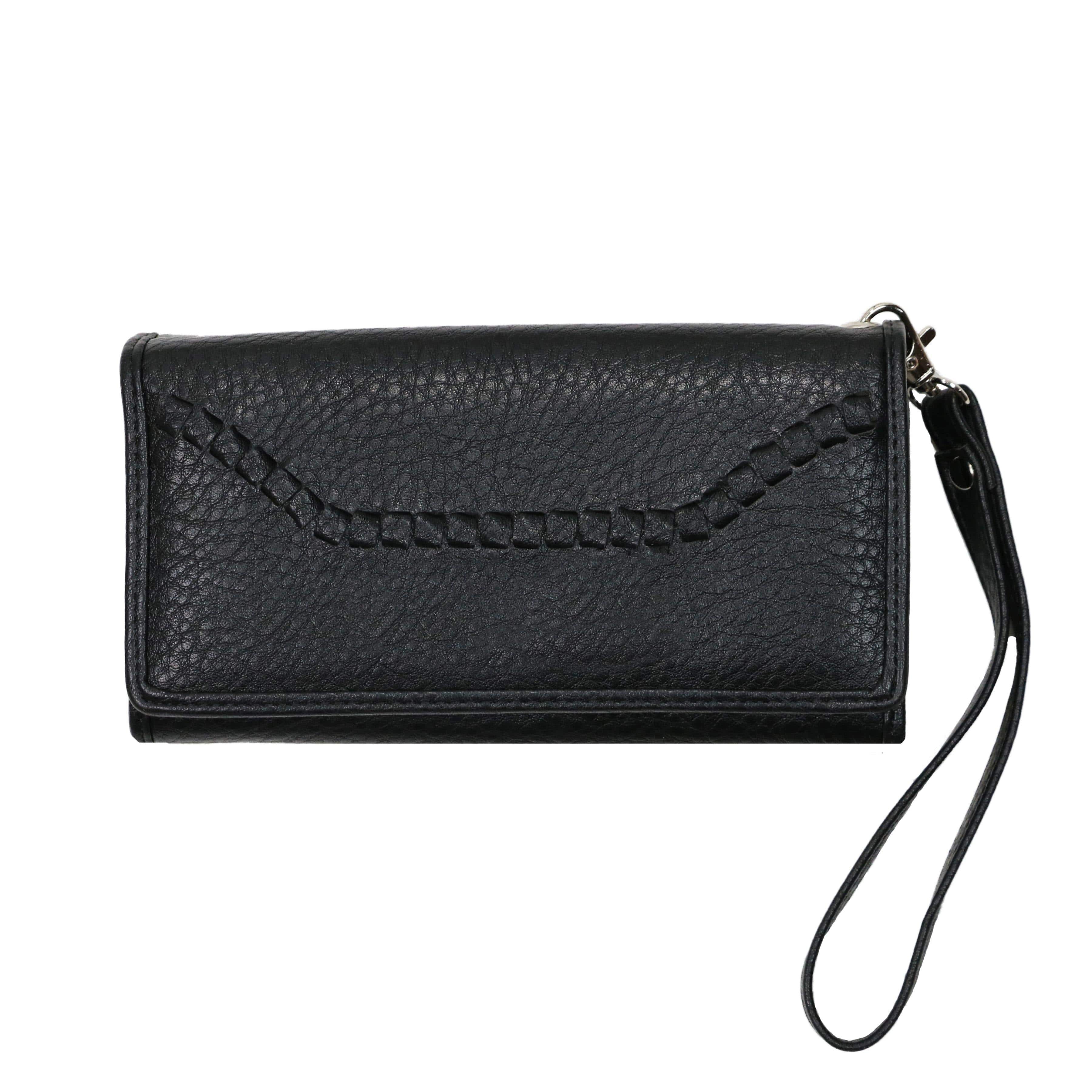 Morgan Clutch Wallet - Lady Conceal - Wallets - leather clutch wallet - brown leather clutch wallet - leather clutch wallet purse bag - classic leather clutch wallet - gray leather clutch wallet small wallets for women - mini wallet - ladies wallet purse - women wallet sale - best small wallets for women