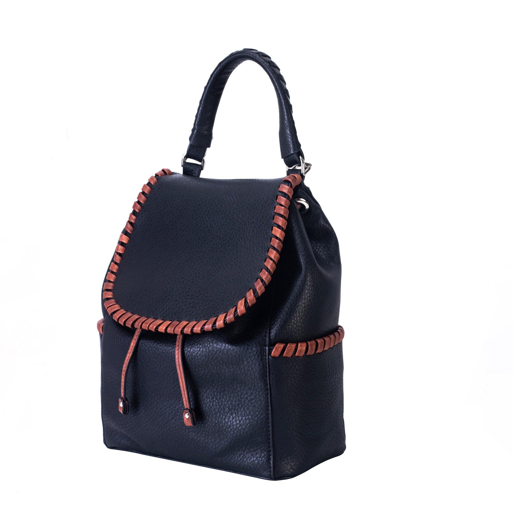 Concealed Carry Madelyn Backpack - Lady Conceal Bags - Lady Conceal - Backpack with Universal Holster - Locking YKK - Backpack for Conceal Carry - best gun carry backpack - Pistol and Firearm Bag - Western Hide Backpack - Boho Stylish Backpack for Women - Universal Holster Bag - Women's Concealed Carry Bagpack - premium leather backpack