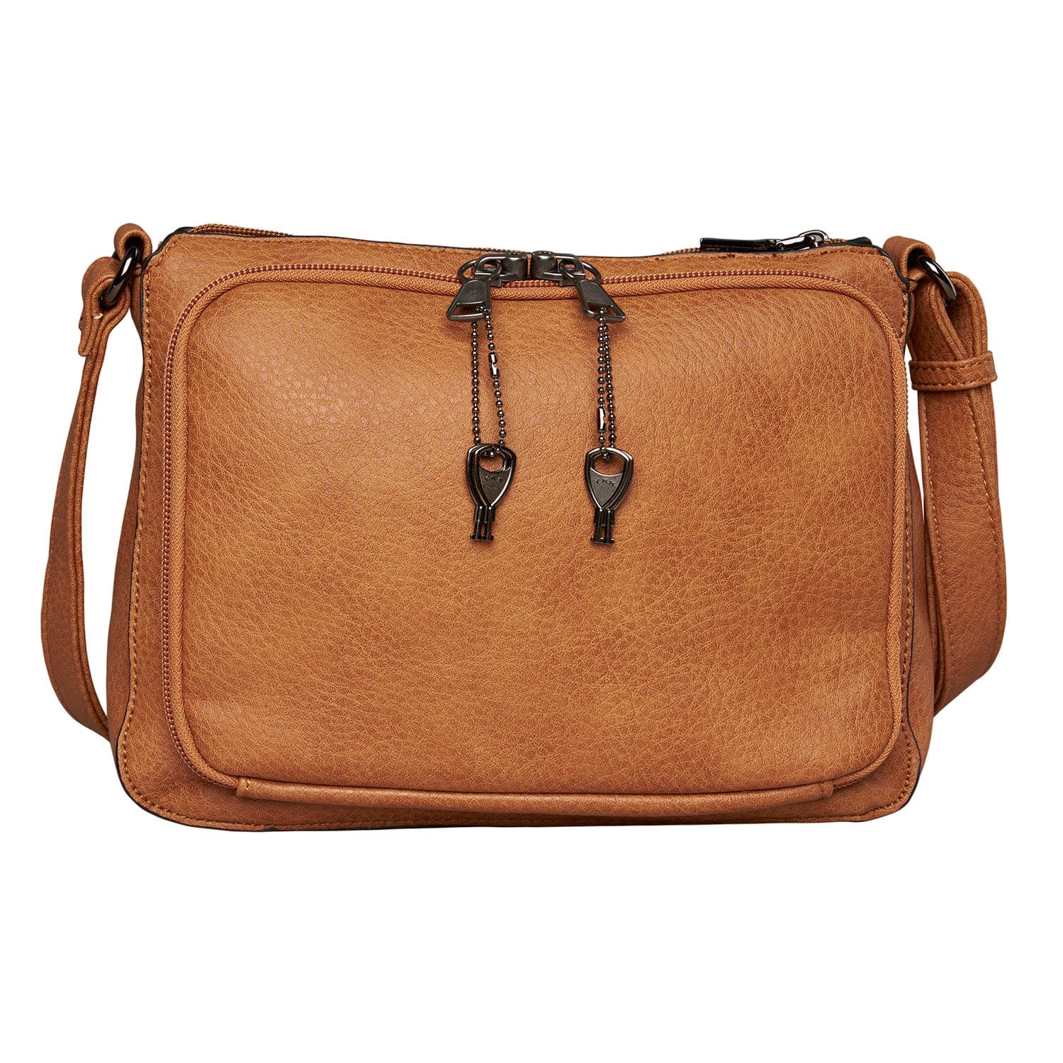 Concealed Carry Kinsley Crossbody Wallet- YKK Locking Zippered Bag - Easy Conceal Carry - CCW Purse for Women - concealed carry Handbag for woman - Crossbody with RFID Slim Wallet - CCW Bag for Pistol - Fast and Easy Draw Bag