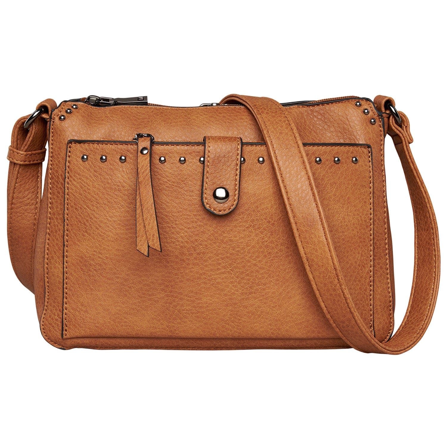 Concealed Carry Kinsley Crossbody Wallet- YKK Locking Zippered Bag - Easy Conceal Carry - CCW Purse for Women - concealed carry Handbag for woman - Crossbody with RFID Slim Wallet - CCW Bag for Pistol - Fast and Easy Draw Bag