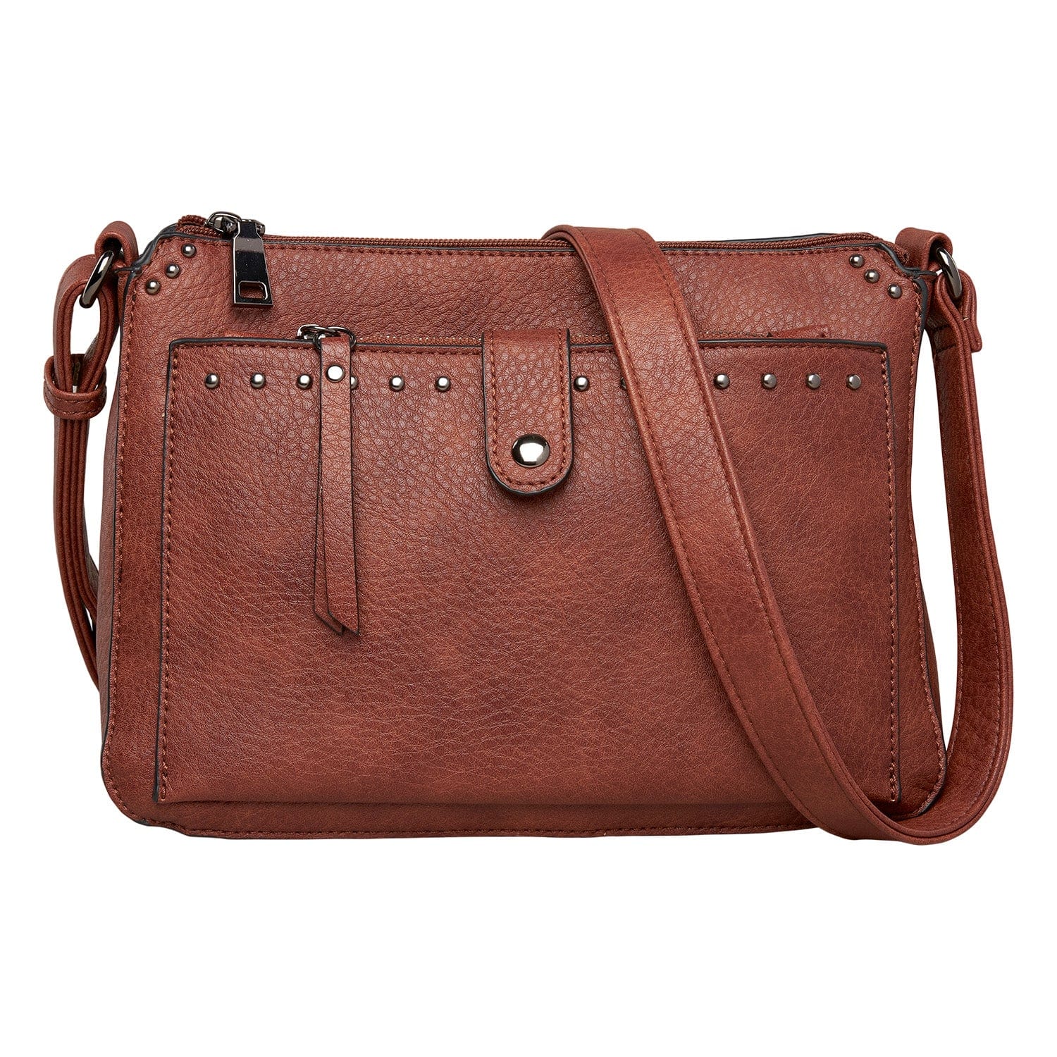 Concealed Carry Kinsley Crossbody Wallet- YKK Locking Zippered Bag - Easy Conceal Carry - CCW Purse for Women - concealed carry Handbag for woman - Crossbody with RFID Slim Wallet - CCW Bag for Pistol - Fast and Easy Draw Bag