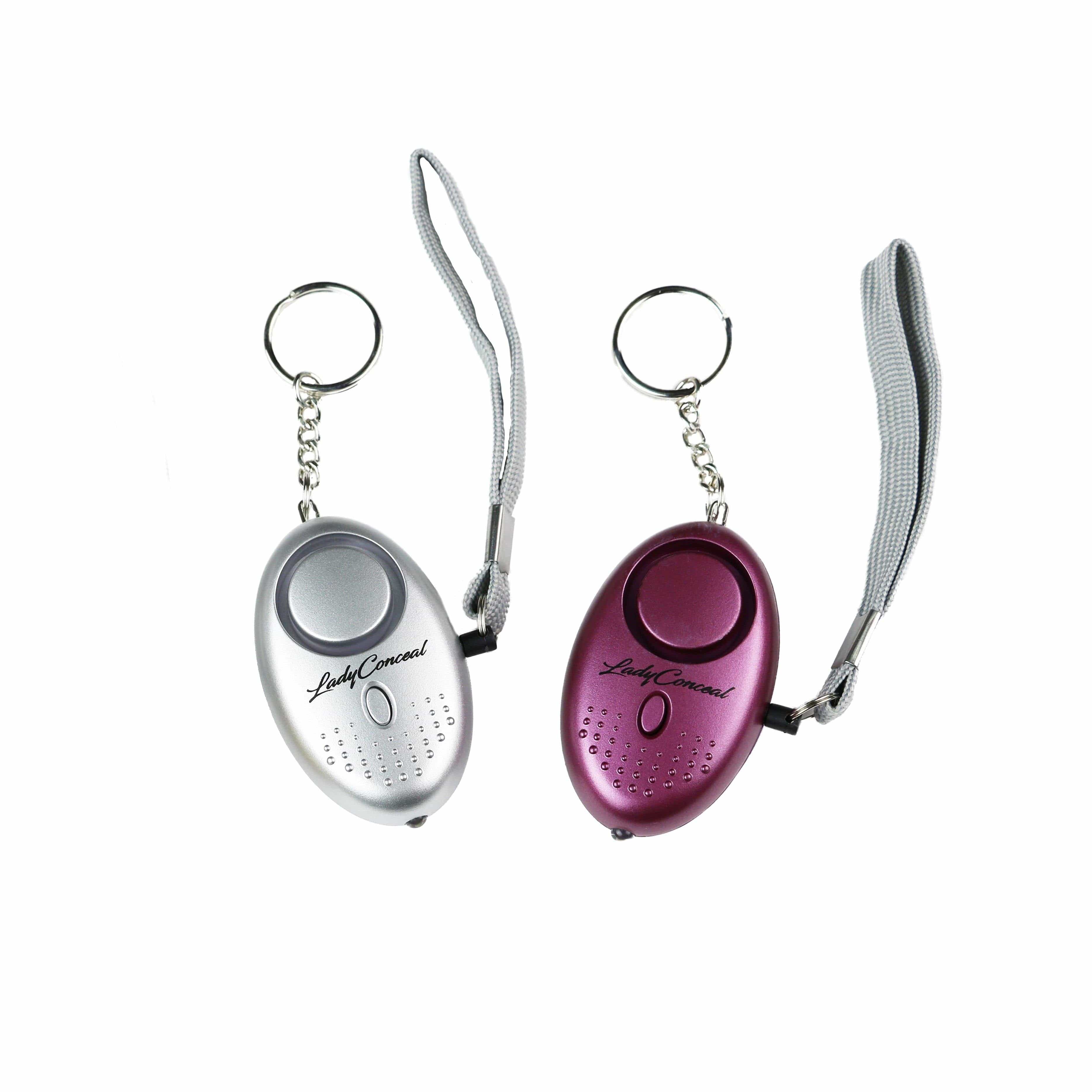 Personal Self-Defense Security Alarm Keychains - Lady Conceal - Protective Alarm - self defence keychain - self defence kit - Security Alarm Keychain - Self-Defense kit