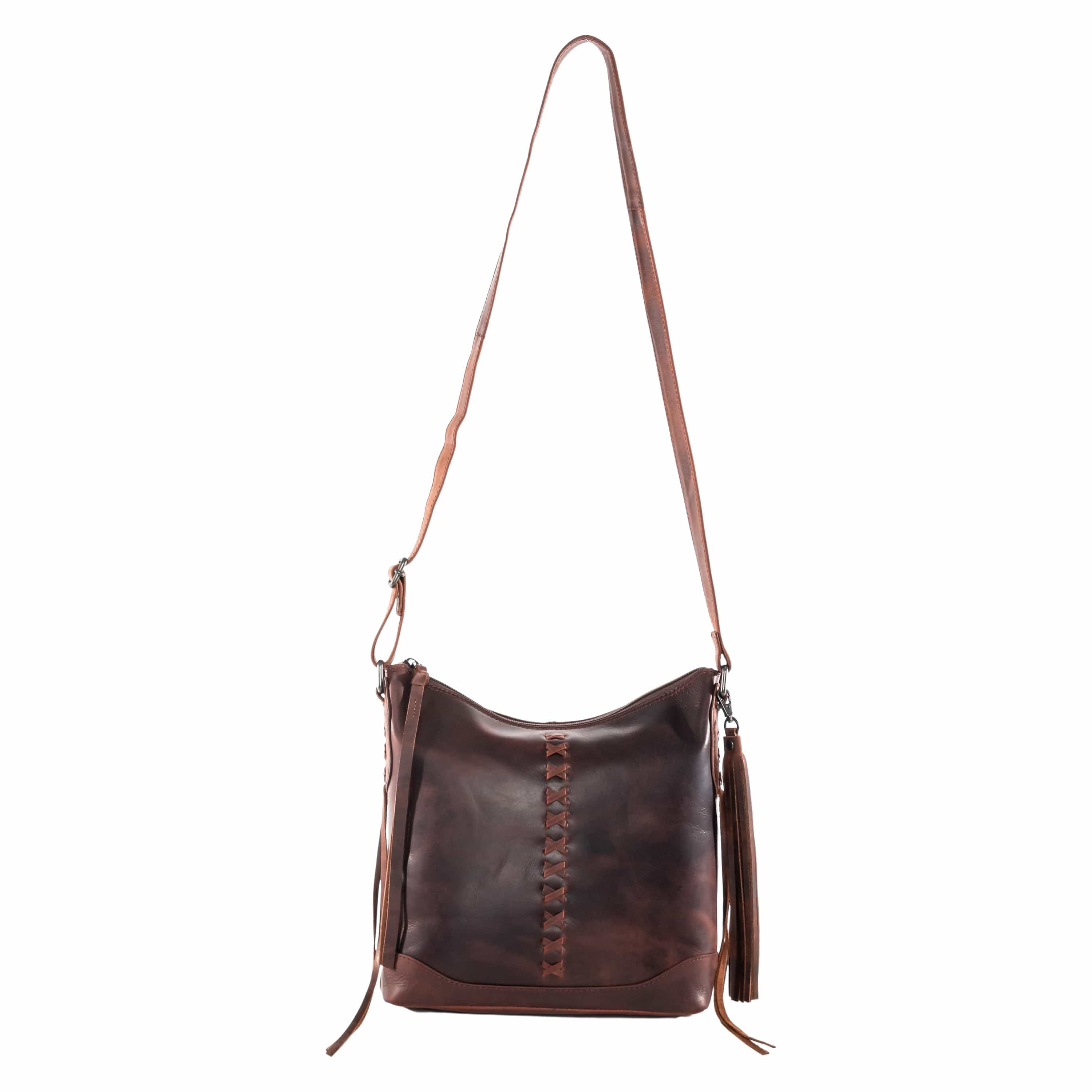 Concealed Carry Blake Scooped Leather Crossbody - Lady Conceal - Concealed Carry Purse - black crossbody purse designer - black owned purse designers - crossbody bag for concealed gun carry - concealed carry gun bags - concealed carry crossbody bag - concealed carry purse crossbody - Gift for gun owners - Women Gun Bag - most popular crossbody bag - crossbody handgun bag - crossbody bags for everyday use