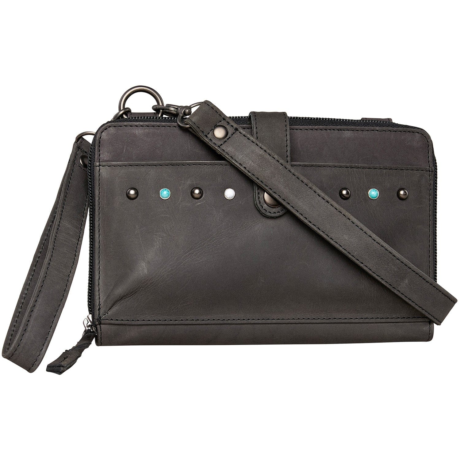 Concealed Carry Millie Leather Crossbody Organizer - YKK Locking with Universal Holster for Pistol - Lightweight Concealed Carry - CCW Pistol Bag - Women Conceal Carry - crossbody handgun bag - crossbody bags for everyday use - Lady Conceal - Unique Hide Purse - Locking YKK Purse - Fanny Pack for Gun and Pistol - Easy CCW - Fast Draw Bag - Secure Gun Bag