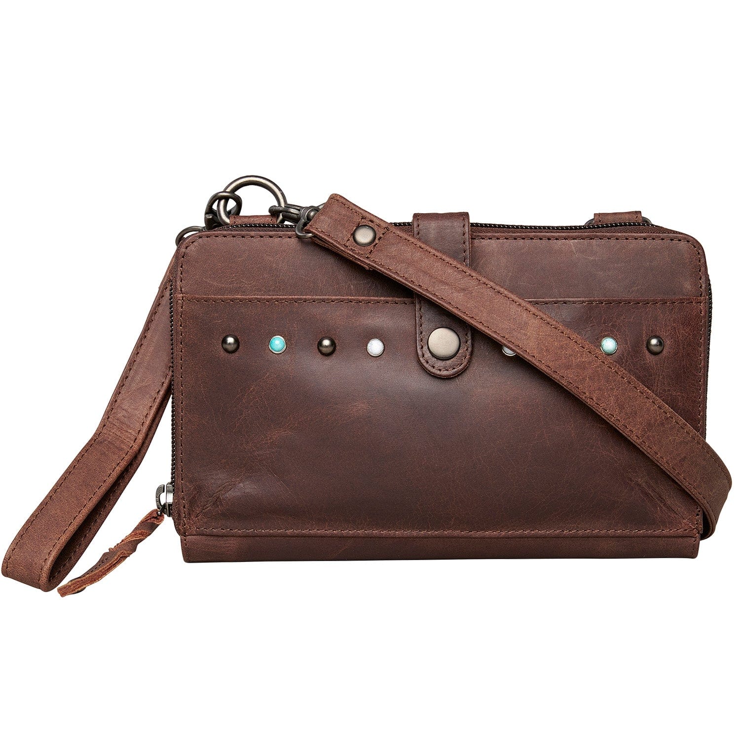 Concealed Carry Millie Leather Crossbody Organizer - YKK Locking with Universal Holster for Pistol - Lightweight Concealed Carry - CCW Pistol Bag - Women Conceal Carry - crossbody handgun bag - crossbody bags for everyday use - Lady Conceal - Unique Hide Purse - Locking YKK Purse - Fanny Pack for Gun and Pistol - Easy CCW - Fast Draw Bag - Secure Gun Bag