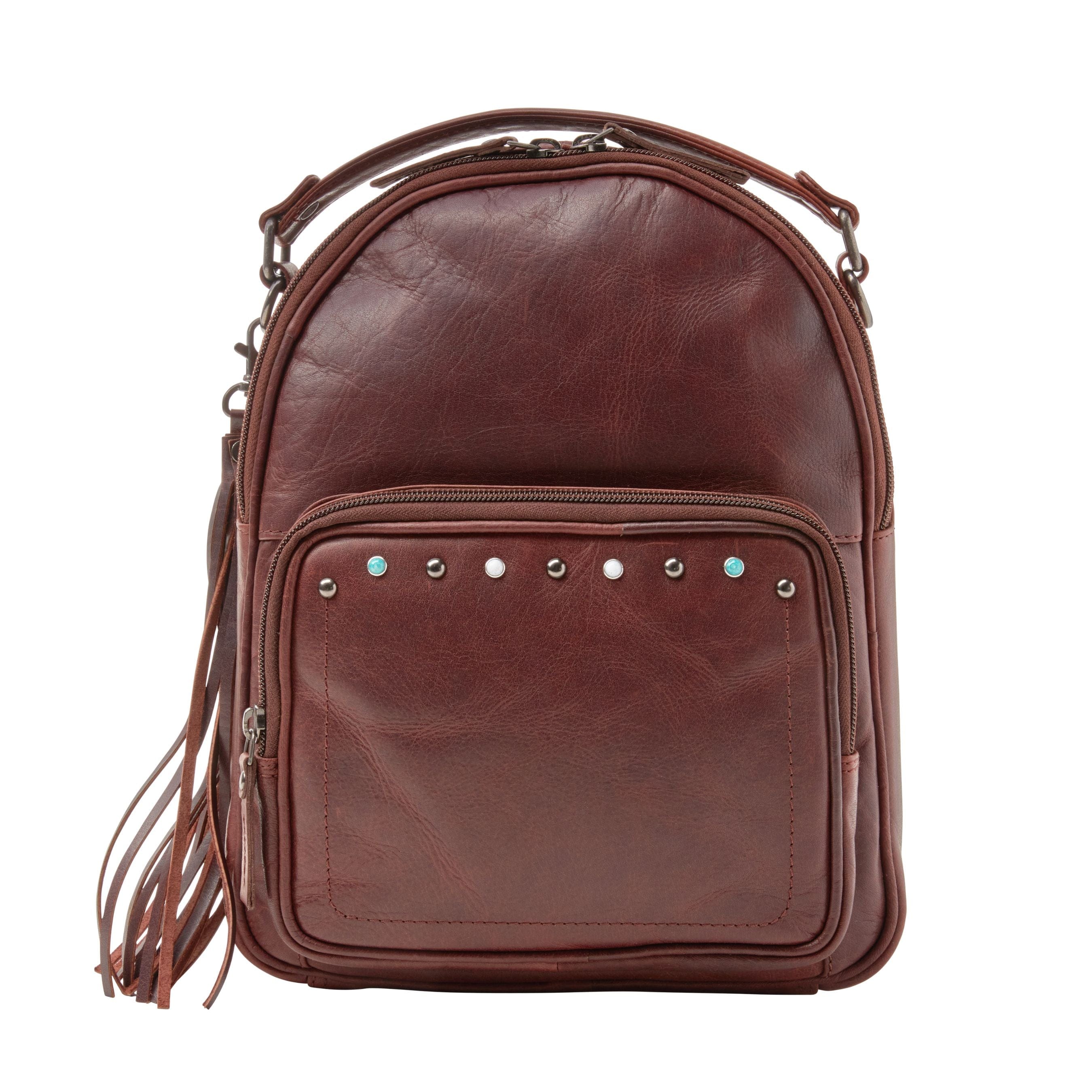 Concealed Carry Sawyer Leather Backpack - Locking YKK Holster Purse - Women Bag for Gun - Gun Owner Outdoor Bag - Outdoors Gun Bag - Women's Conceal Carry Purse for Firearm - Women Gun Users - gun carrier backpack - best gun carrying backpack- best gun carry backpack - Pistol and Firearm Bag - Western Hide Backpack - Boho Stylish Backpack for Women - Universal Holster Bag - Marley Unisex Backpack - Women's Concealed Carry Bagpack - premium leather backpack