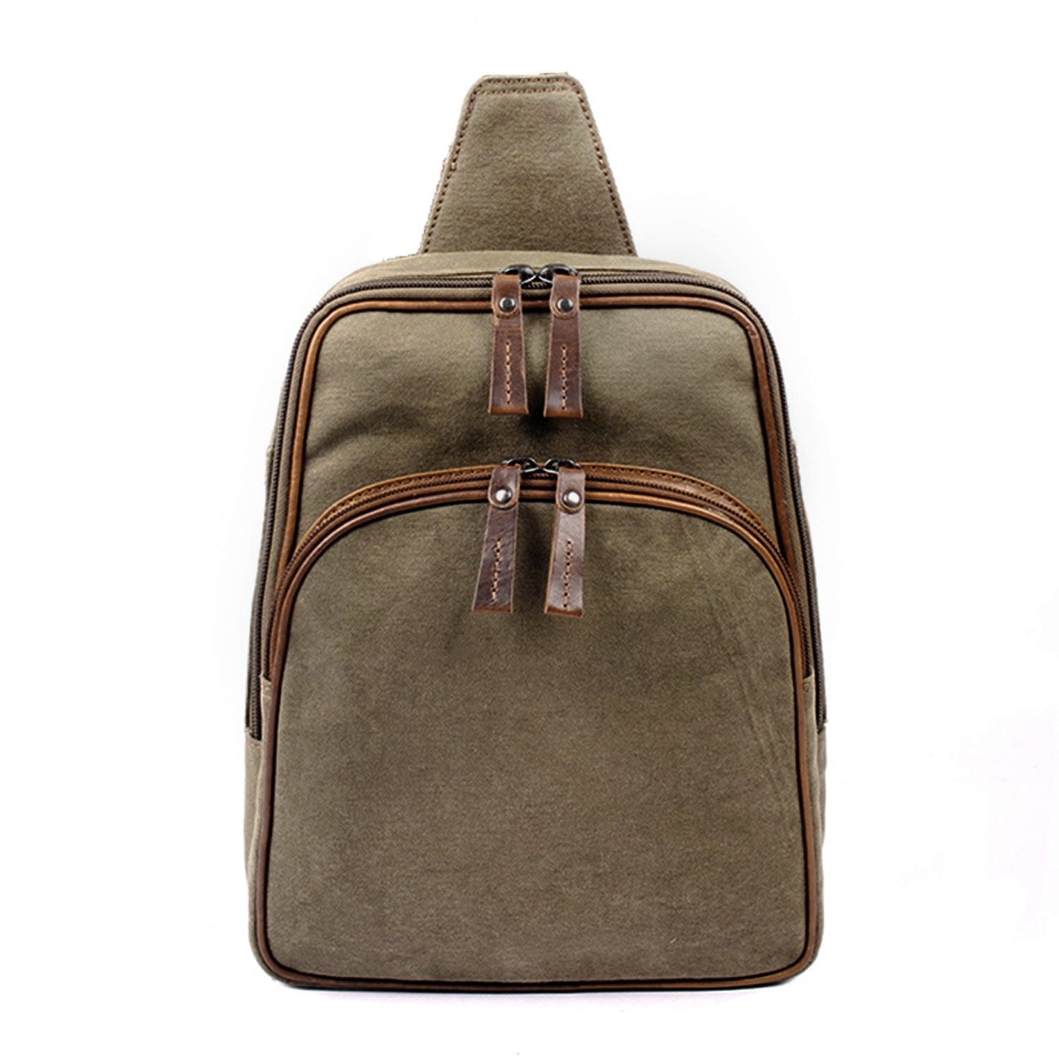 Concealed Carry Unisex Kennedy Canvas Sling Backpack - Gun Gift for Women - CCW Stylish Bag - Women's Conceal Carry Purse for Firearm - Women Gun Users - gun carrier backpack - best gun carrying backpack- best gun carry backpack - Pistol and Firearm Bag - Western Hide Backpack - Boho Stylish Backpack for Women - Universal Holster Bag - Marley Unisex Backpack - Women's Concealed Carry Bagpack - premium leather backpack