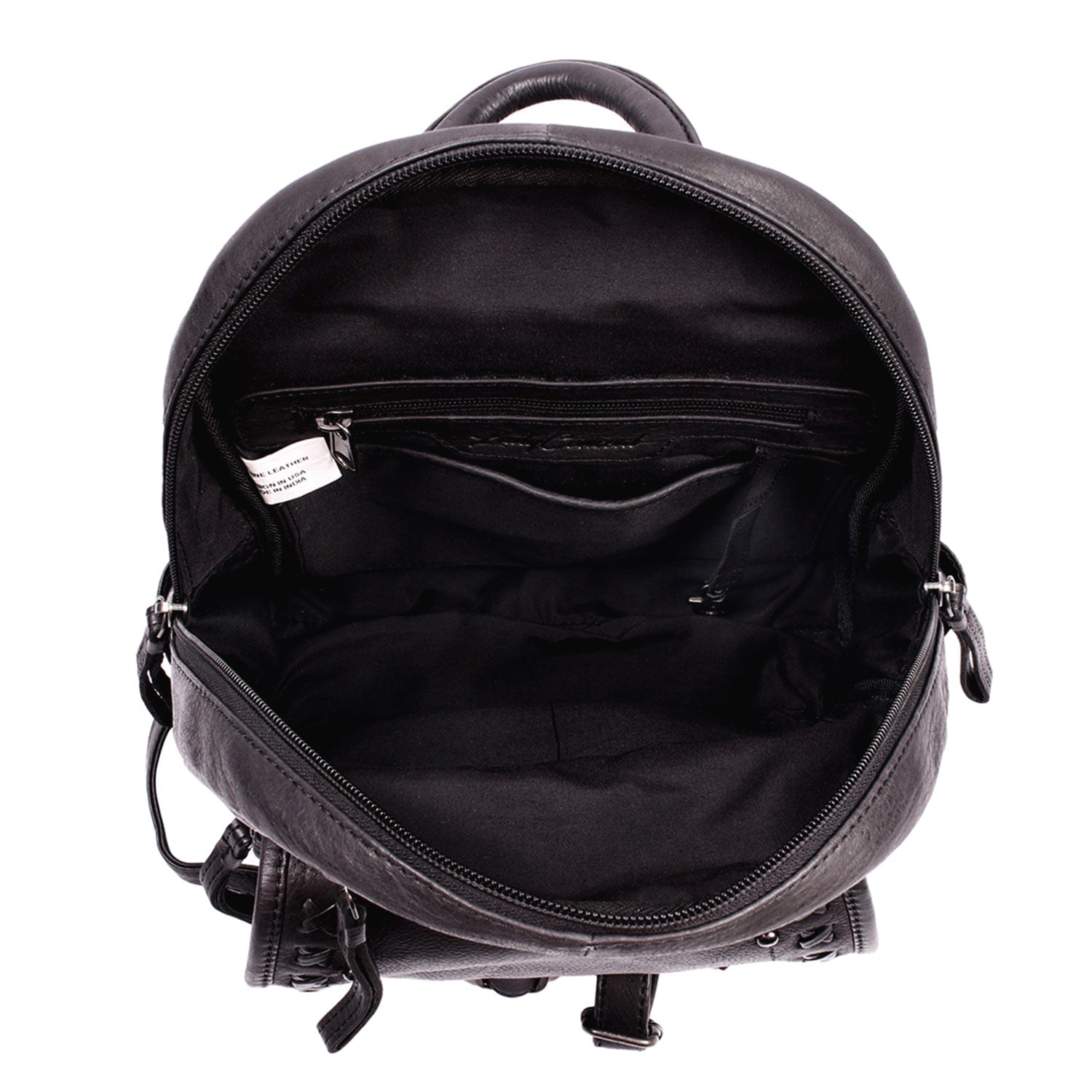 Concealed Carry RFID Daisy Leather Backpack - Locking Concealment Bag for Pistol - Outdoors Gun Bag - Women's Conceal Carry Purse for Firearm - Women Gun Users - gun carrier backpack - best gun carrying backpack- best gun carry backpack - Pistol and Firearm Bag - Western Hide Backpack - Boho Stylish Backpack for Women - Universal Holster Bag - Marley Unisex Backpack - Women's Concealed Carry Bagpack - premium leather backpack
