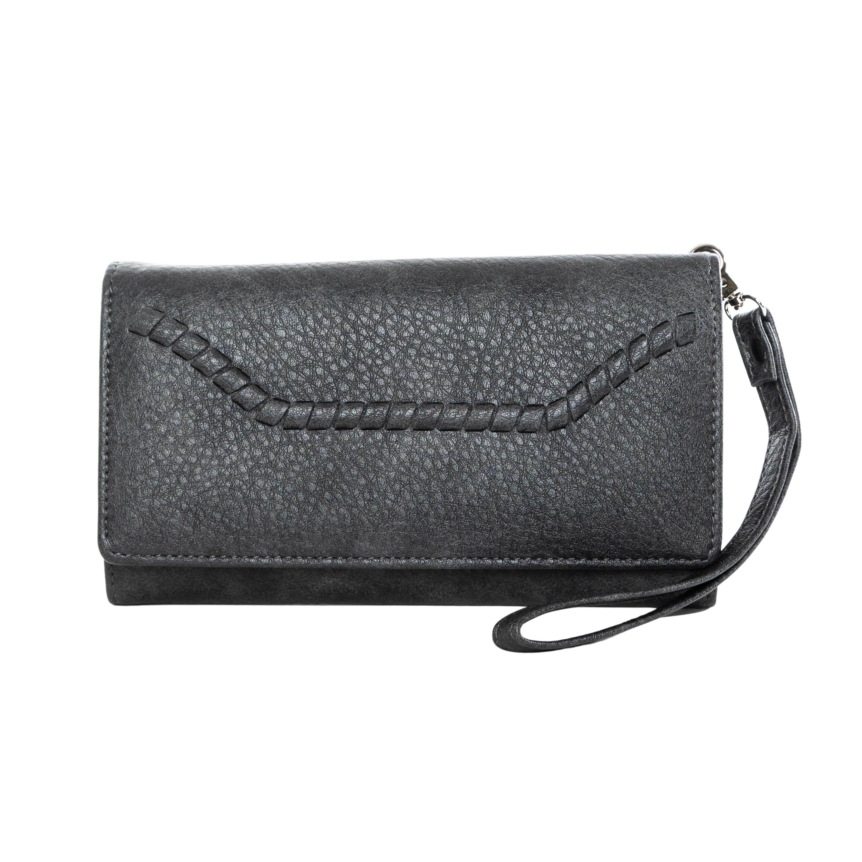 Morgan Clutch Wallet - Lady Conceal - Wallets - leather clutch wallet - brown leather clutch wallet - leather clutch wallet purse bag - classic leather clutch wallet - gray leather clutch wallet small wallets for women - mini wallet - ladies wallet purse - women wallet sale - best small wallets for women
