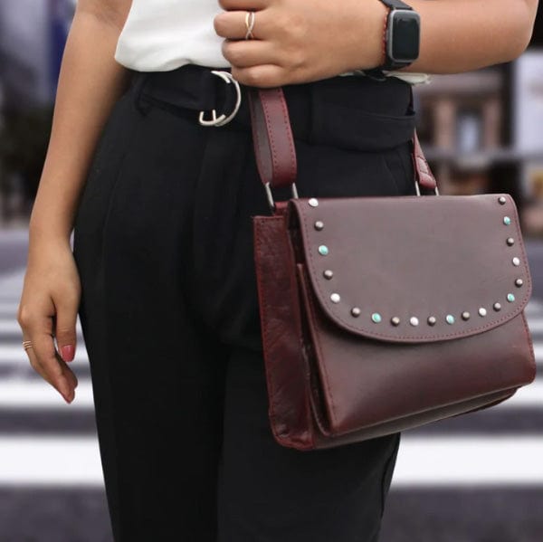 Lady Conceal Concealed Carry Purse for Women – Raelynn Buffalo Leather Crossbody - RFID Organizer purse - Locking YKK & Universal Holster - designer purses - black designer purse - designer purse brands - designer backpack purse - designer purse sale - womens designer purse sale - designer purses black friday sale - black and white designer purse - black crossbody purse designer - black owned purse designers - woman designer purse - designer purses for women