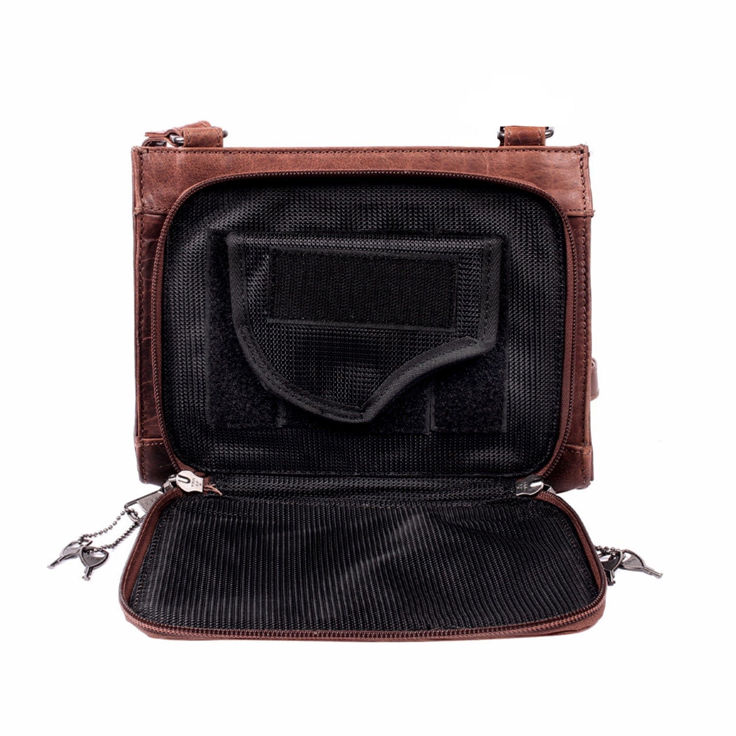 Lady Conceal Concealed Carry Purse for Women – Raelynn Buffalo Leather Crossbody - RFID Organizer purse - Locking YKK & Universal Holster - designer purses - black designer purse - designer purse brands - designer backpack purse - designer purse sale - womens designer purse sale - designer purses black friday sale - black and white designer purse - black crossbody purse designer - black owned purse designers - woman designer purse - designer purses for women