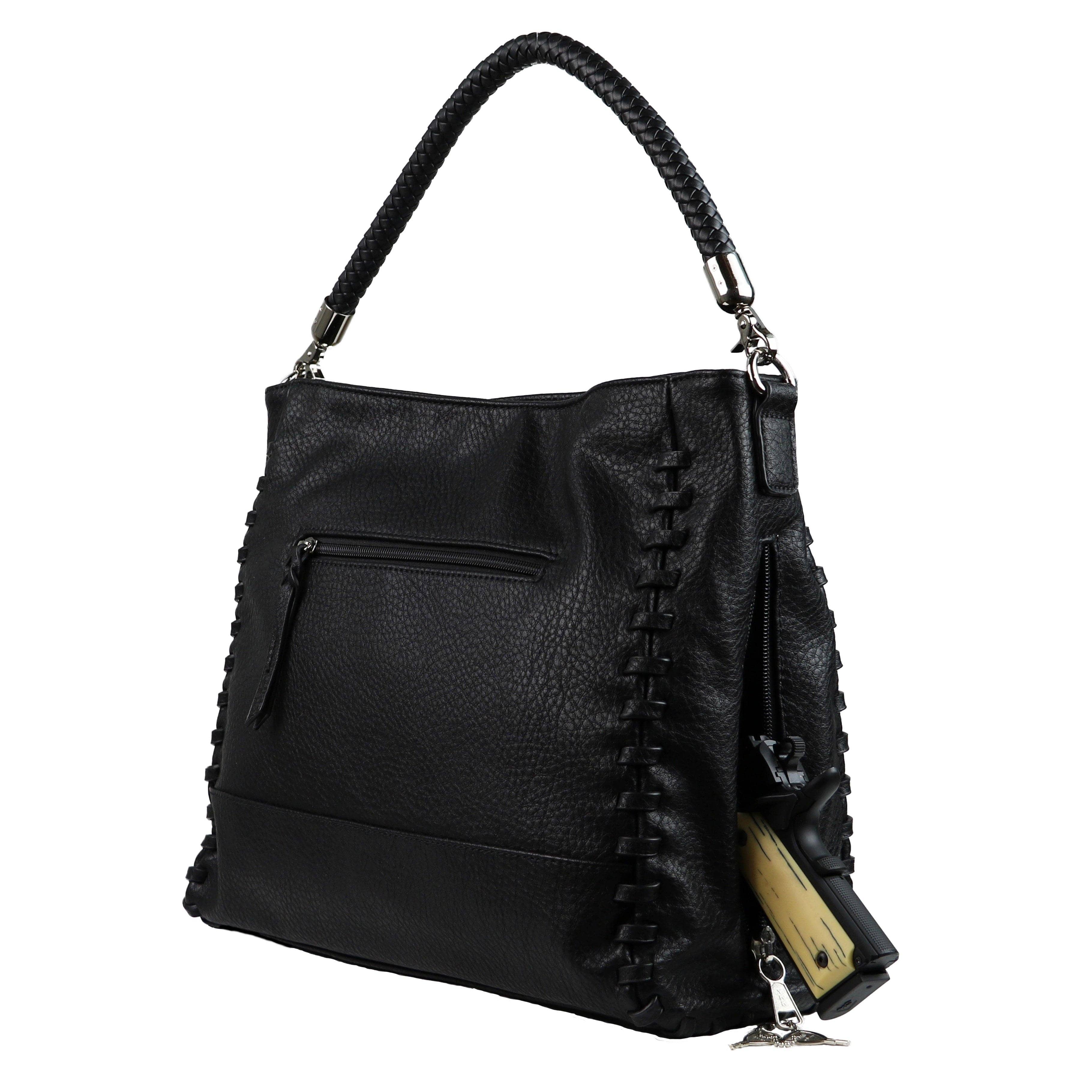 Concealed Carry Lily Tote - Lady Conceal - Designer Luxury Lily Tote Carry Handbag - YKK Locking Zippers and Universal Holster - Unique Hide Handbag Gun and Pistol Bag - Designer Luxury Lily Leather Carry Handbag - carry Handbag for gun carry - Unique Lily Tote gun Handbag - concealed carry gun Handbag - concealed carry gun Handbag with locking zipper - concealed carry Handbag for woman- Easy Conceal Carry and Draw Purse - Designer CCW Bag