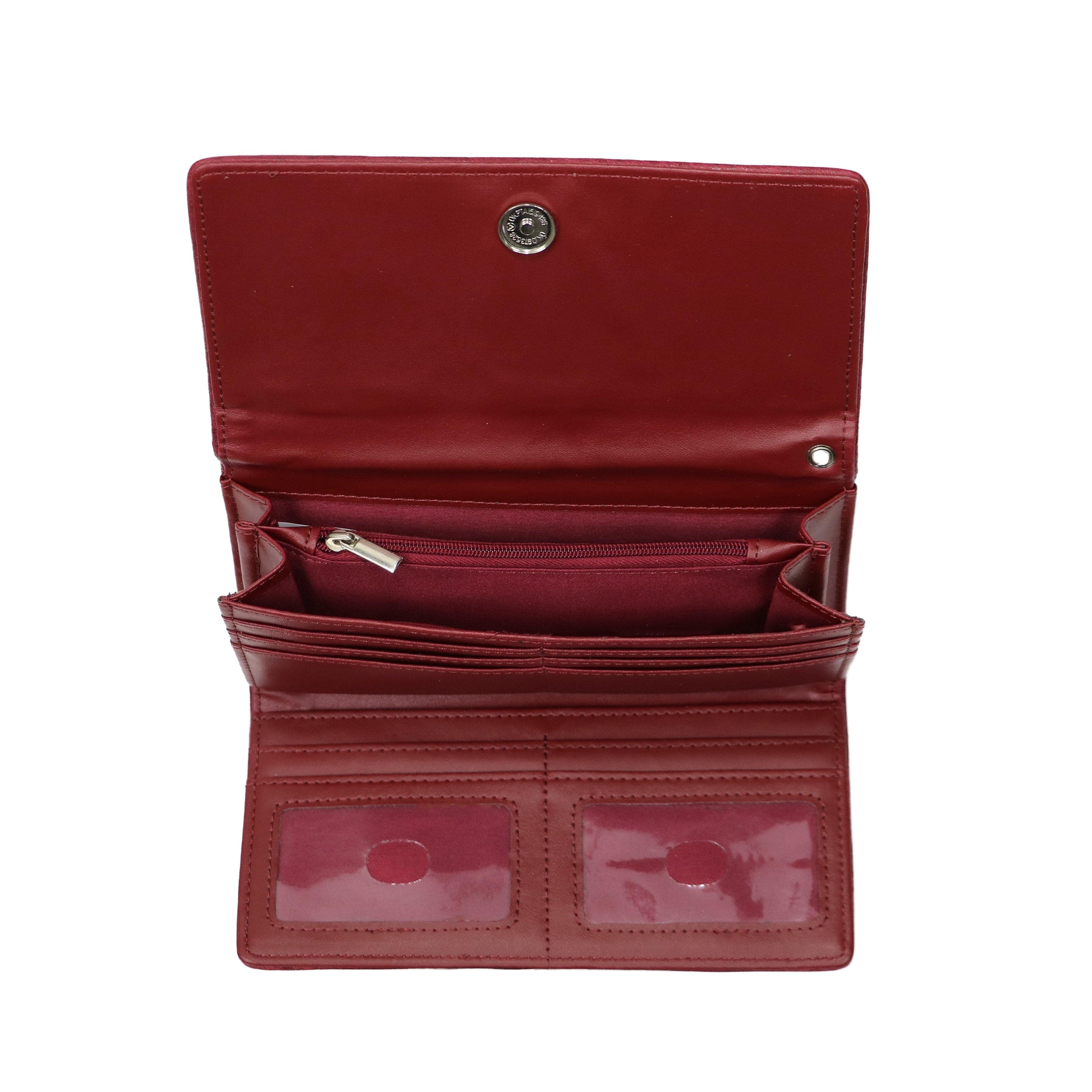 Morgan Clutch Wallet - Lady Conceal - Wallets - leather clutch wallet - brown leather clutch wallet - leather clutch wallet purse bag - classic leather clutch wallet - gray leather clutch wallet small wallets for women - mini wallet - ladies wallet purse - women wallet sale - best small wallets for women