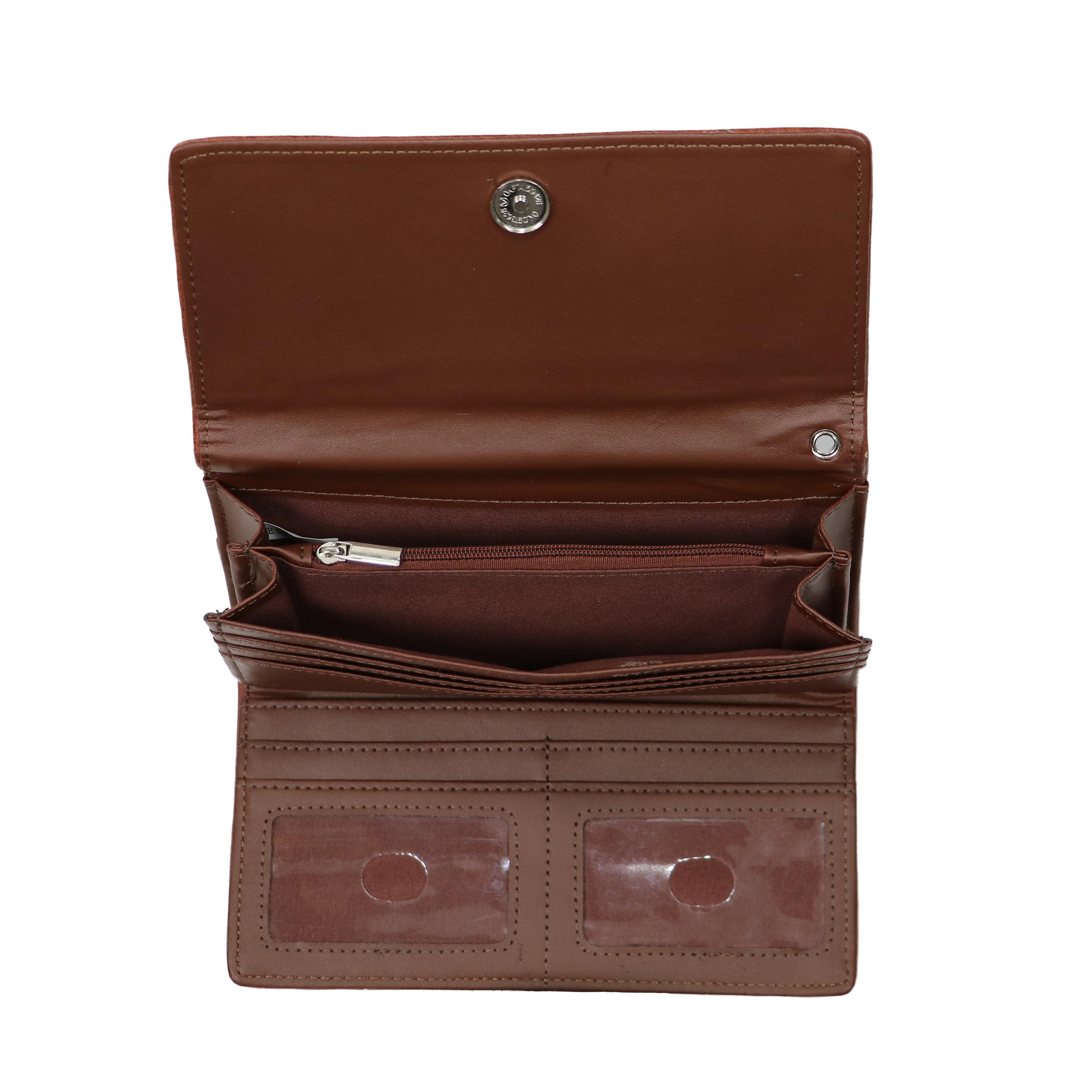 Morgan Clutch Wallet - Lady Conceal - Wallets - leather clutch wallet - brown leather clutch wallet - leather clutch wallet purse bag - classic leather clutch wallet - gray leather clutch wallet small wallets for women - mini wallet - ladies wallet purse - women wallet sale - best small wallets for women