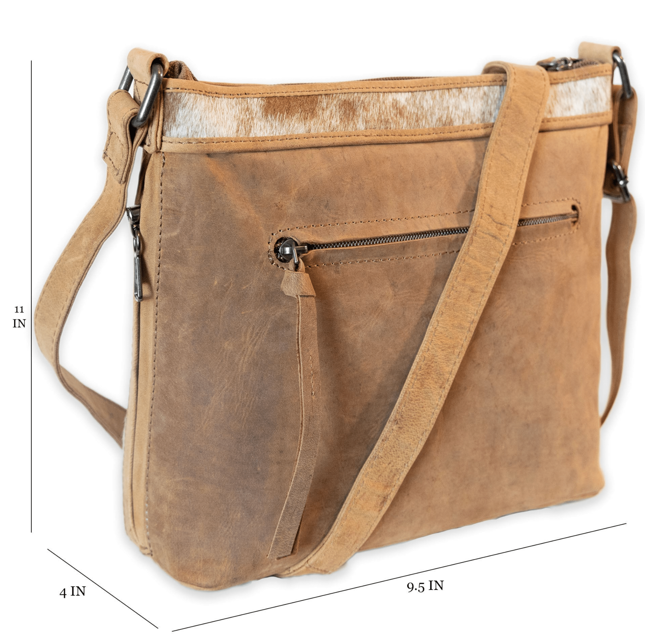 Concealed Carry Diana Crossbody by UC Leather Company - soft leather shoulder bags for women's - crossbody bags for everyday use - most popular crossbody bag - crossbody bags for guns - crossbody handgun bag - Unique Hide Purse - Conceal Carry Western Purse - Stylish CCW Bag - Bag for Conceal Carrying Women - - Gun Bag for Women
