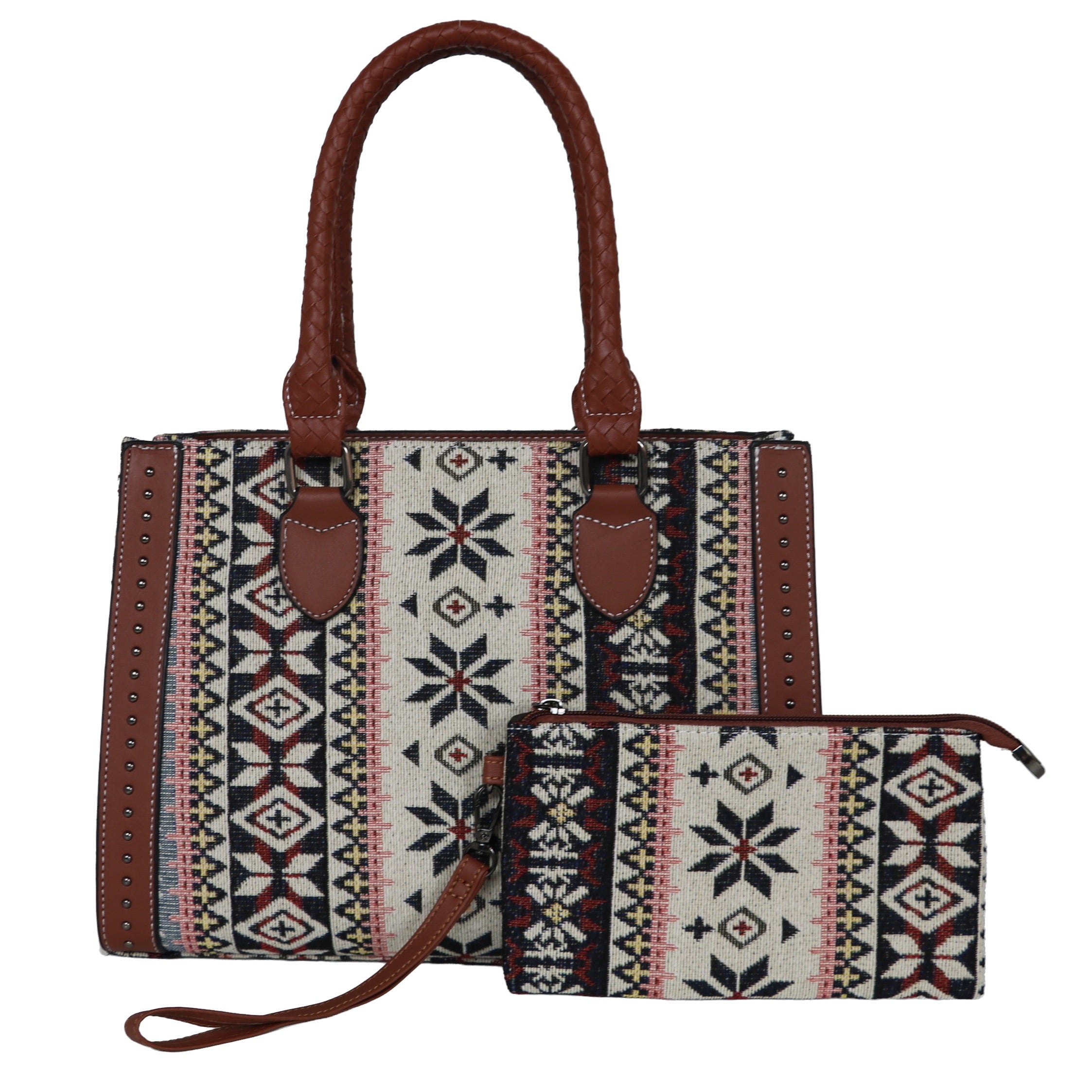 #123 Brown Navajo Satchel - No Concealment
