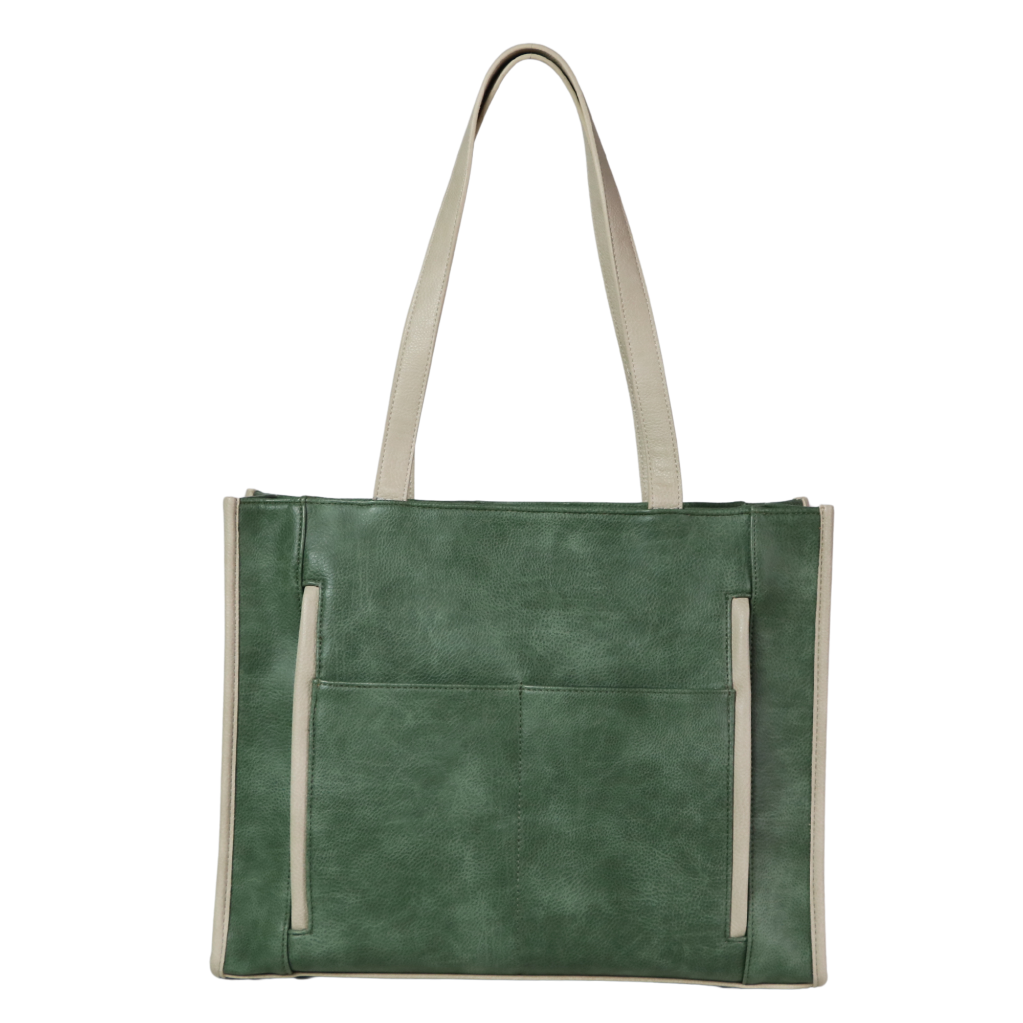 #228 Green Tote Bag (No Concealment Pocket)